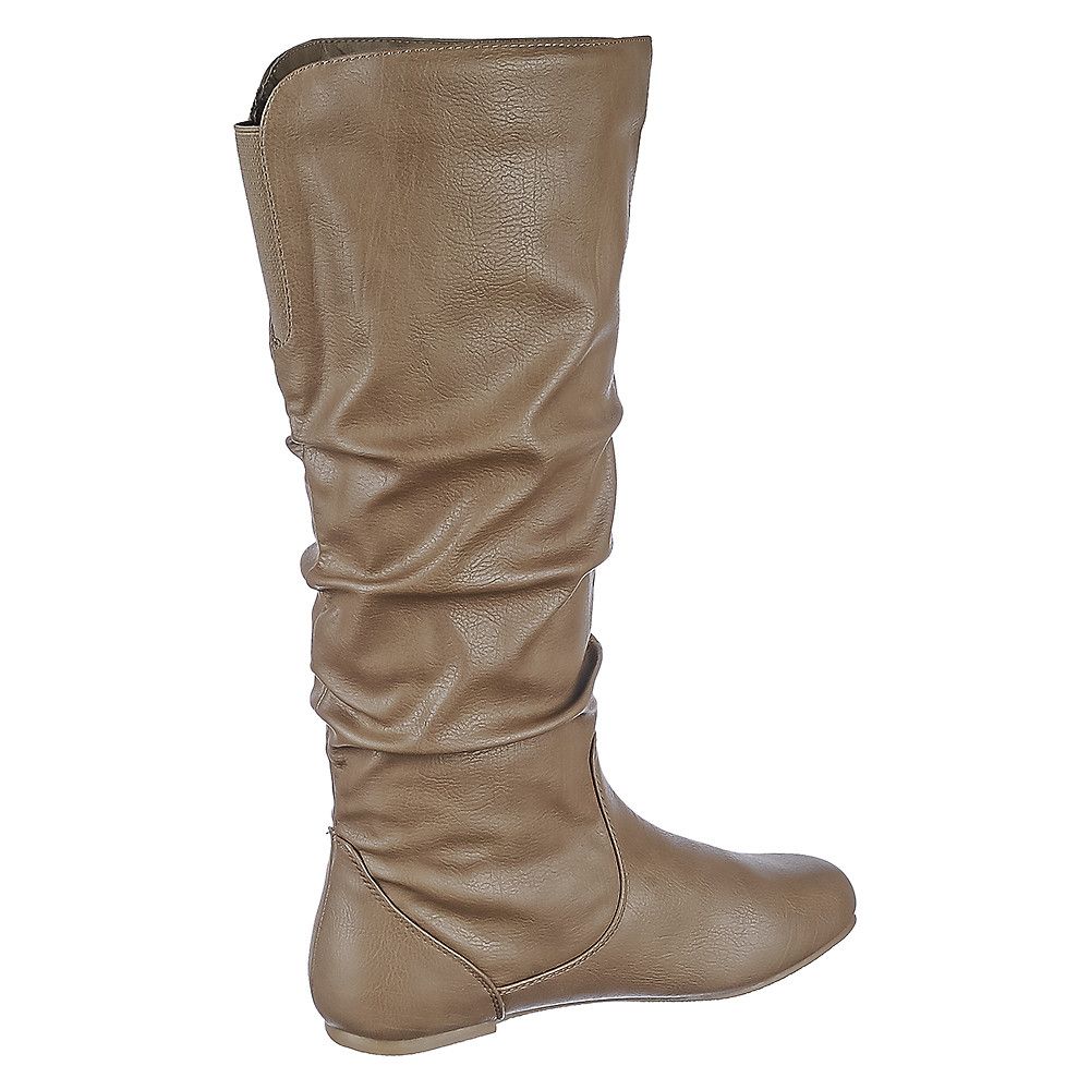 SHIEKH Women's Pocket Boot Kalisa-89A KALISA-89A/TAUPE PU - Shiekh