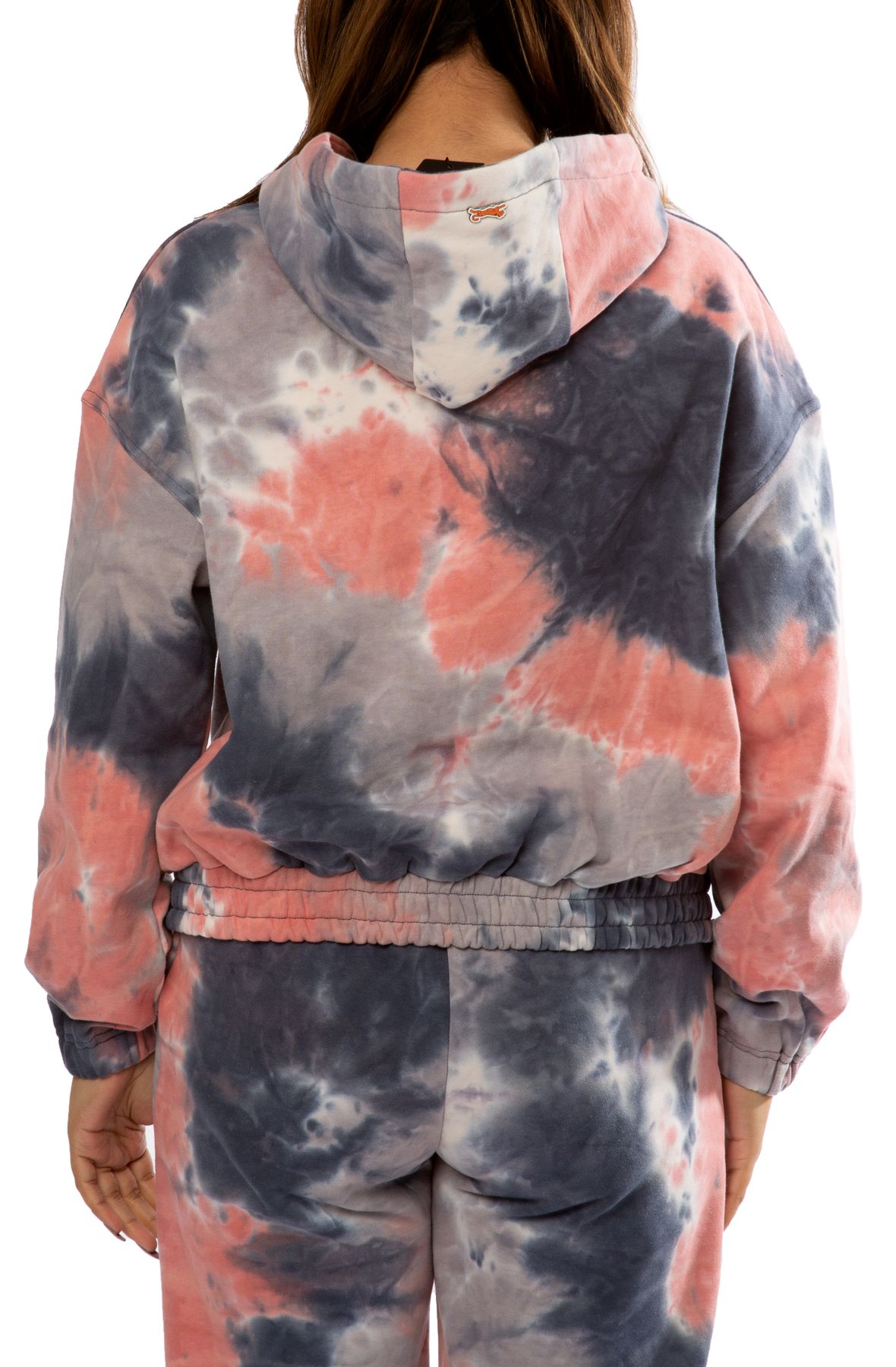 LE TIGRE CORP. Karma Hoodie F20KT031TIE DYE/NVY Shiekh