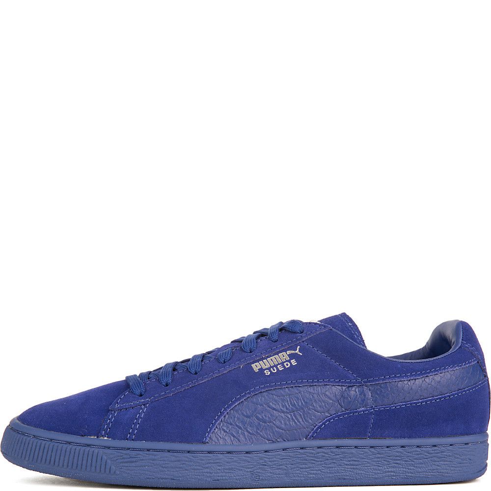 Puma men's suede classic outlet mono reptile fashion sneaker