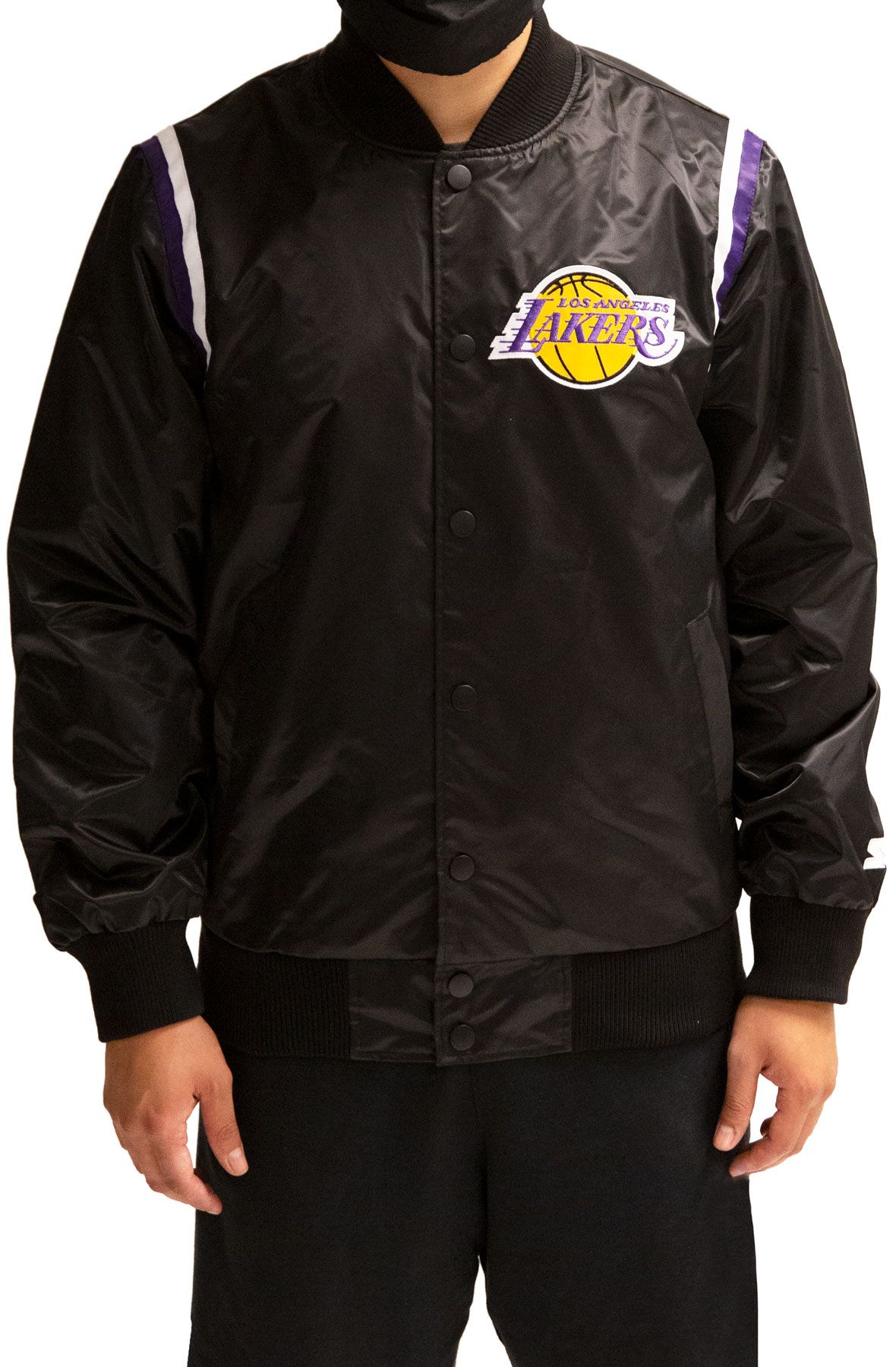 STARTER Los Angeles Lakers Light Weight Jacket LS03B892_LLK - Shiekh