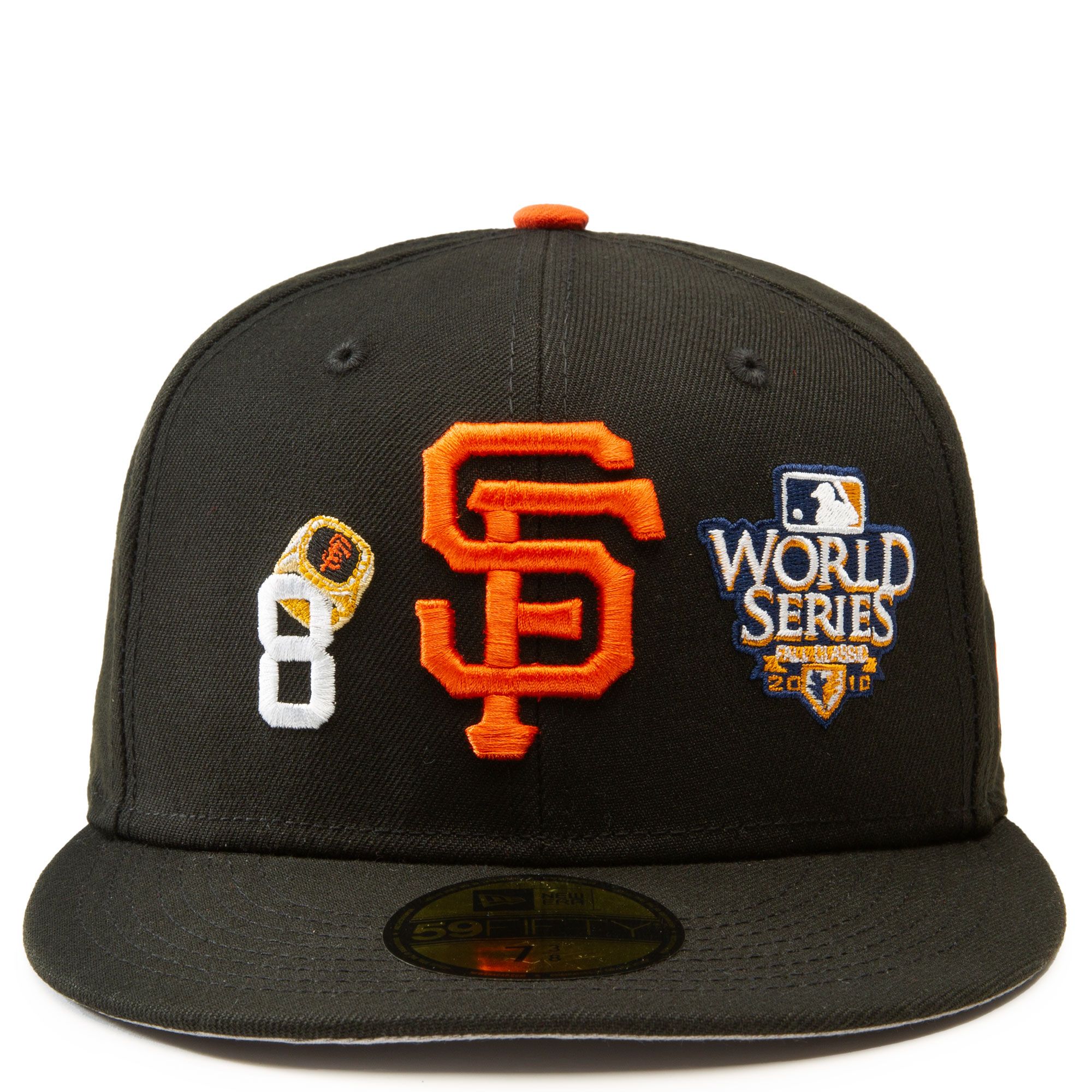 Men's San Francisco Giants Black New Era Pride On-Field 59FIFTY Fitted Hat