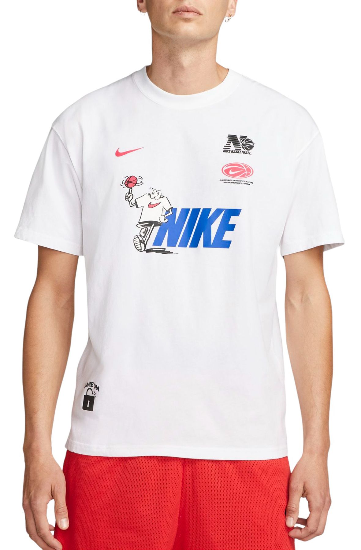 White Nike NBA T-Shirt