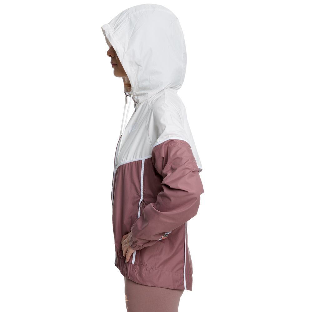 mauve nike windbreaker