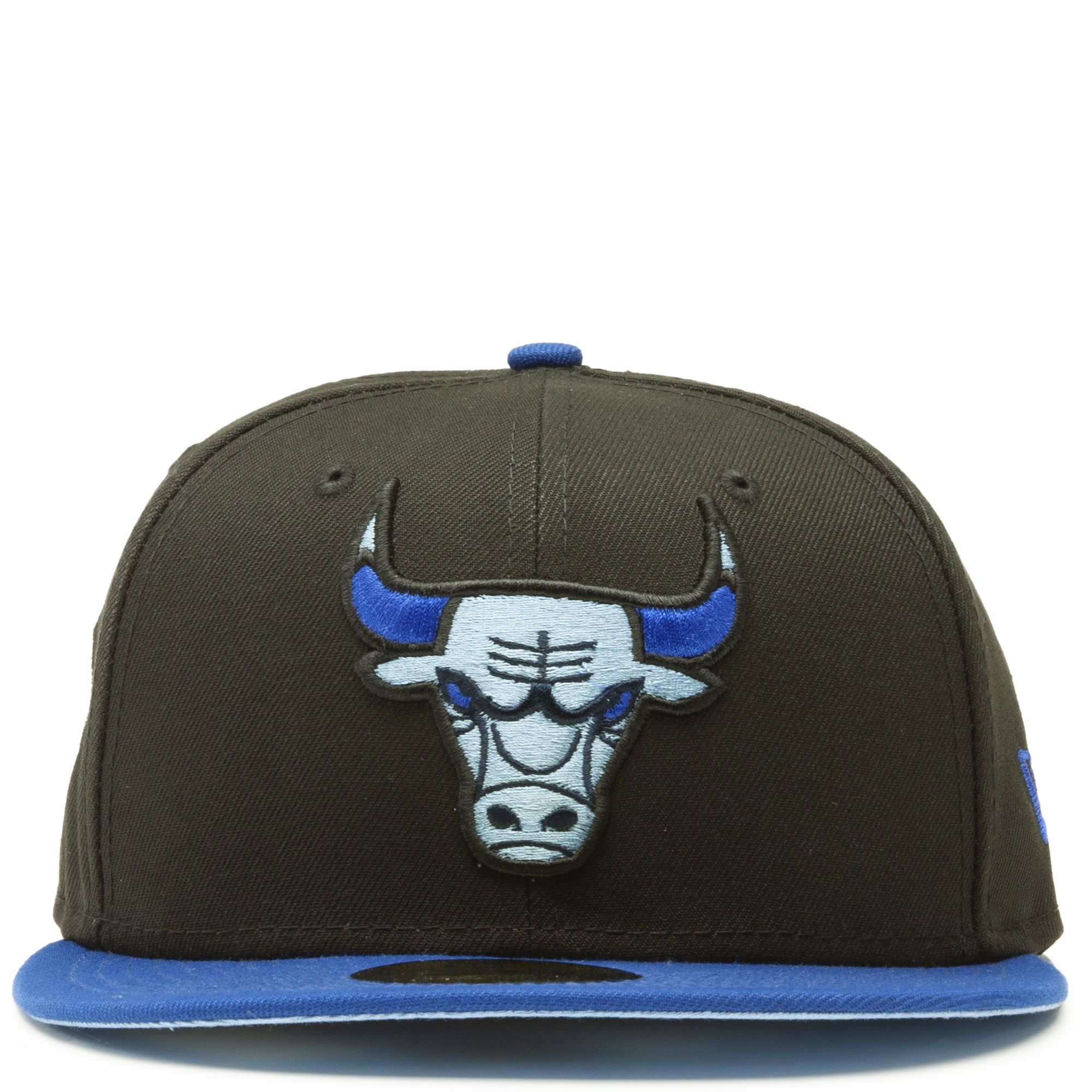 Chicago Bulls MONOCHROME XL-LOGO Grey-Black Fitted Hat