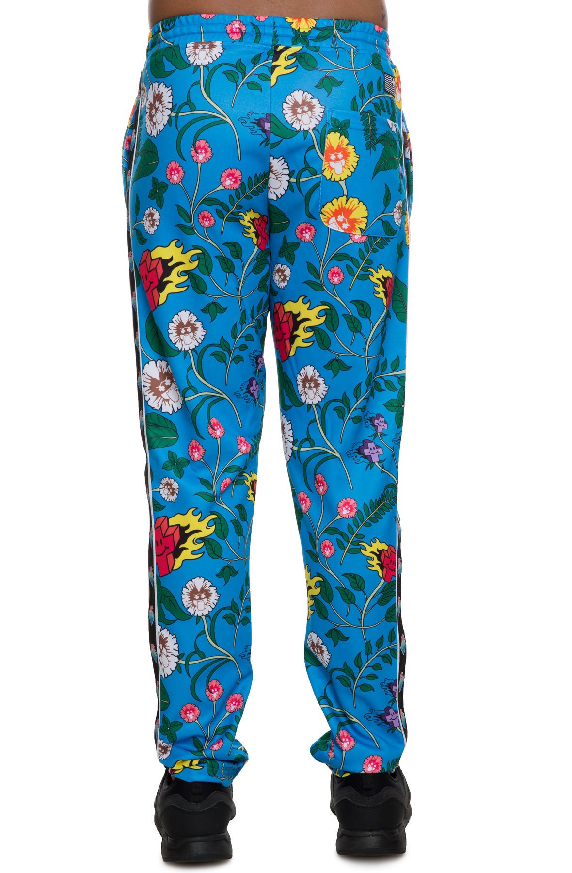 PINK DOLPHIN The Wave Sport Track Pants in Floral PSQSTB1B - Shiekh