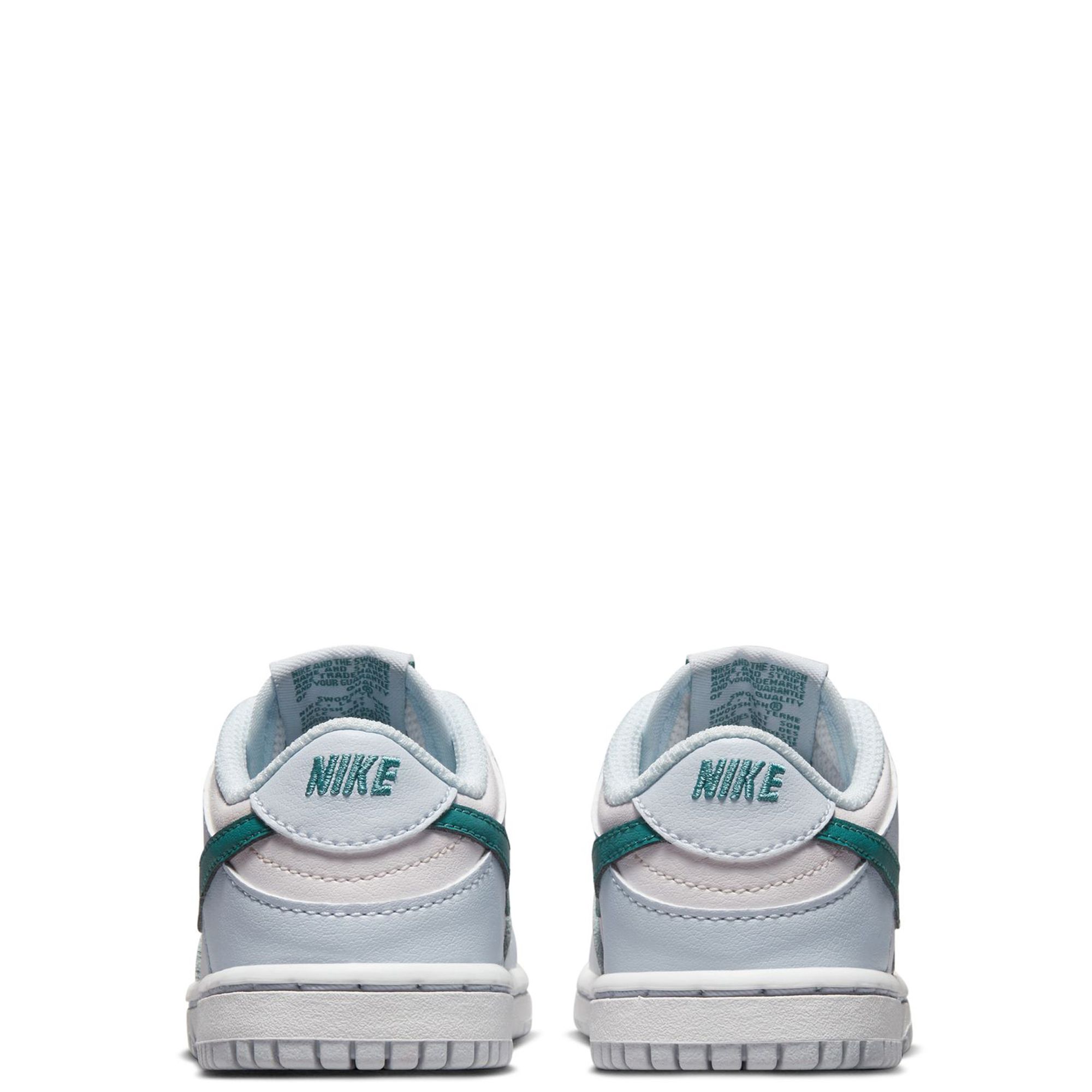 Nike Grade School Dunk Low - Football Grey / Mineral Teal / Pearl Pink –  Kith