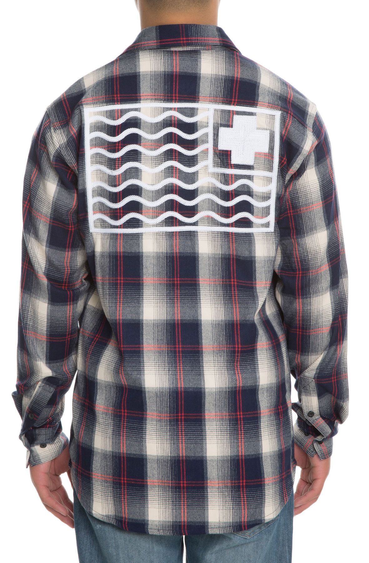 pink dolphin flannel