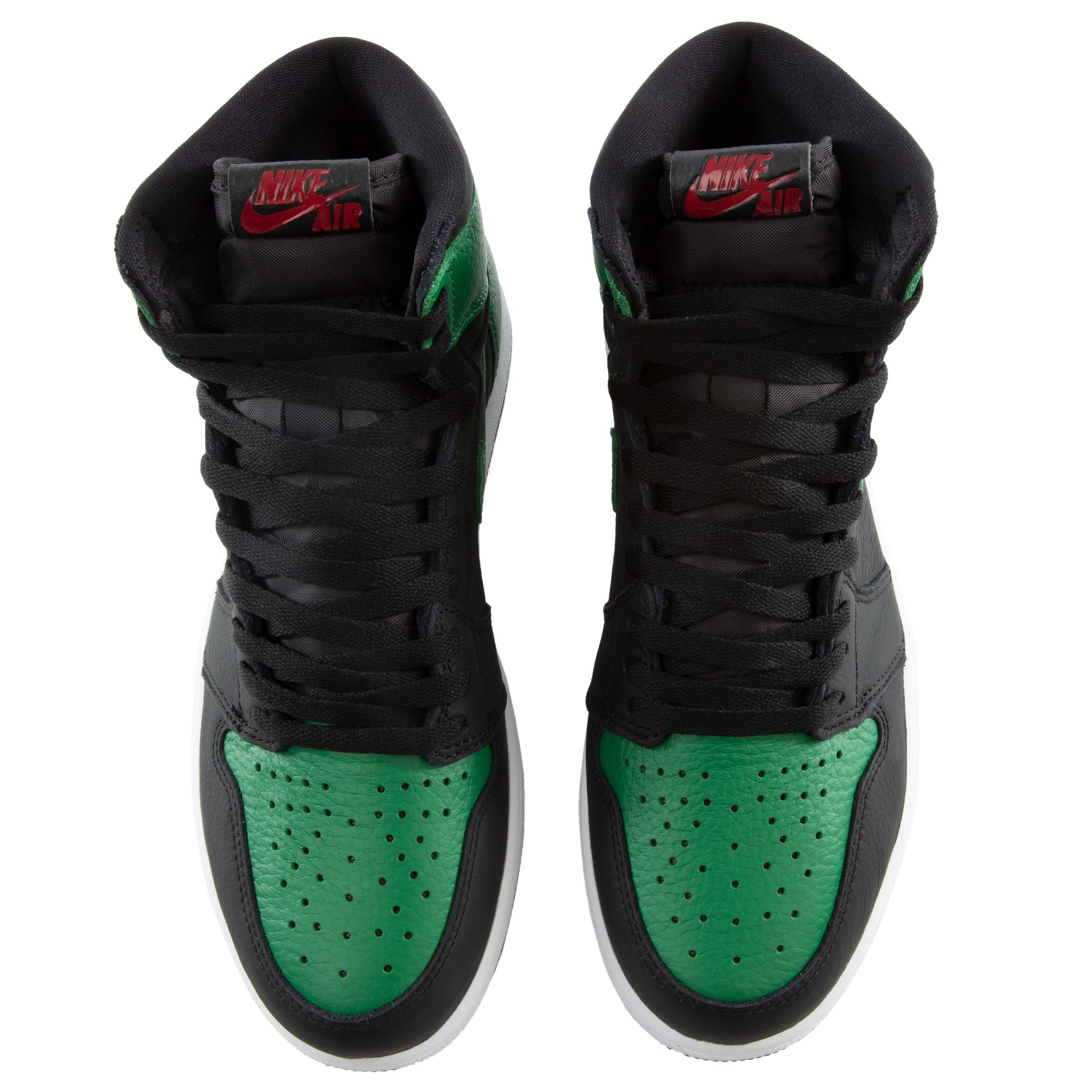 Nike Air Jordan 1 Retro High Black Pine Green-white-Gym Red 555088 030 size 11.5 JORDAN Air 1 High OG 555088 030 - Shiekh main image 3