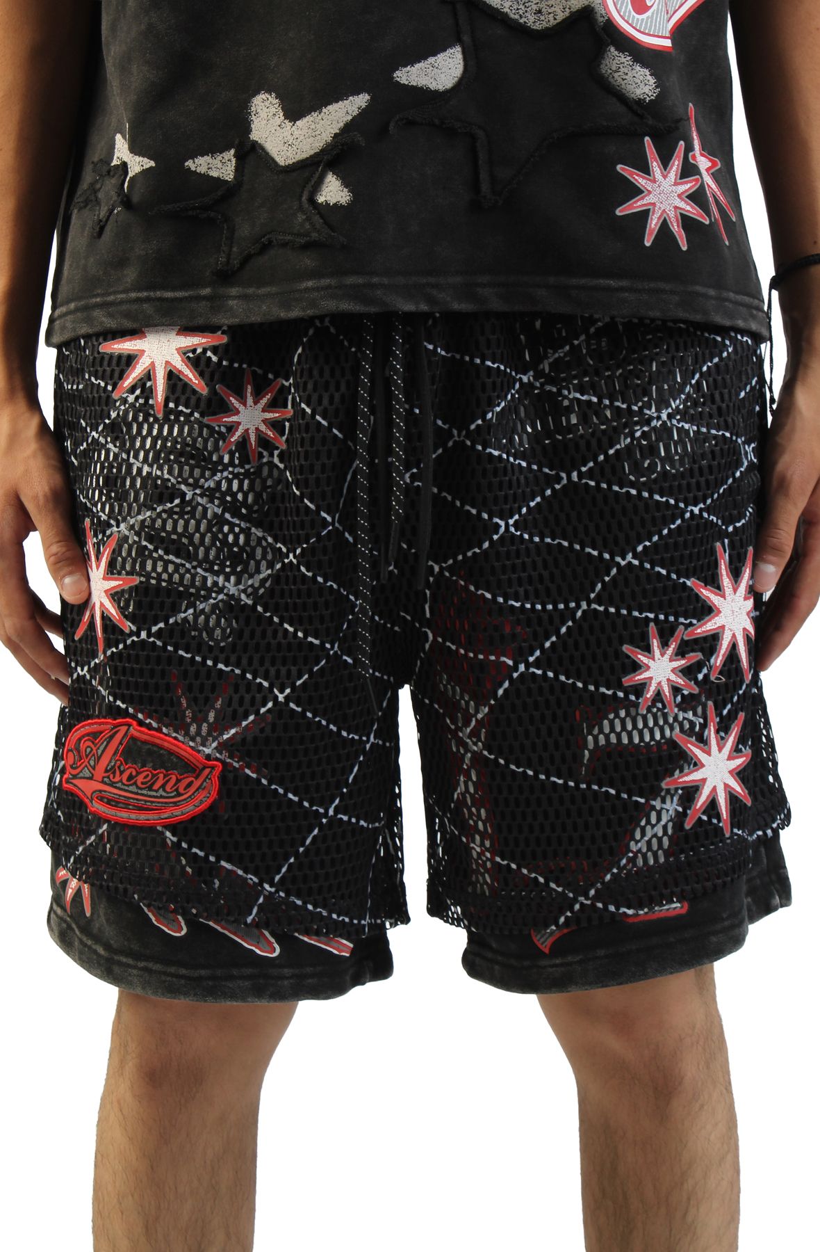 SMOKE RISE Ascend Spiderweb Shorts FS26S455 - Shiekh