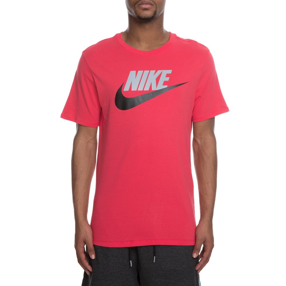 pink and black nike top