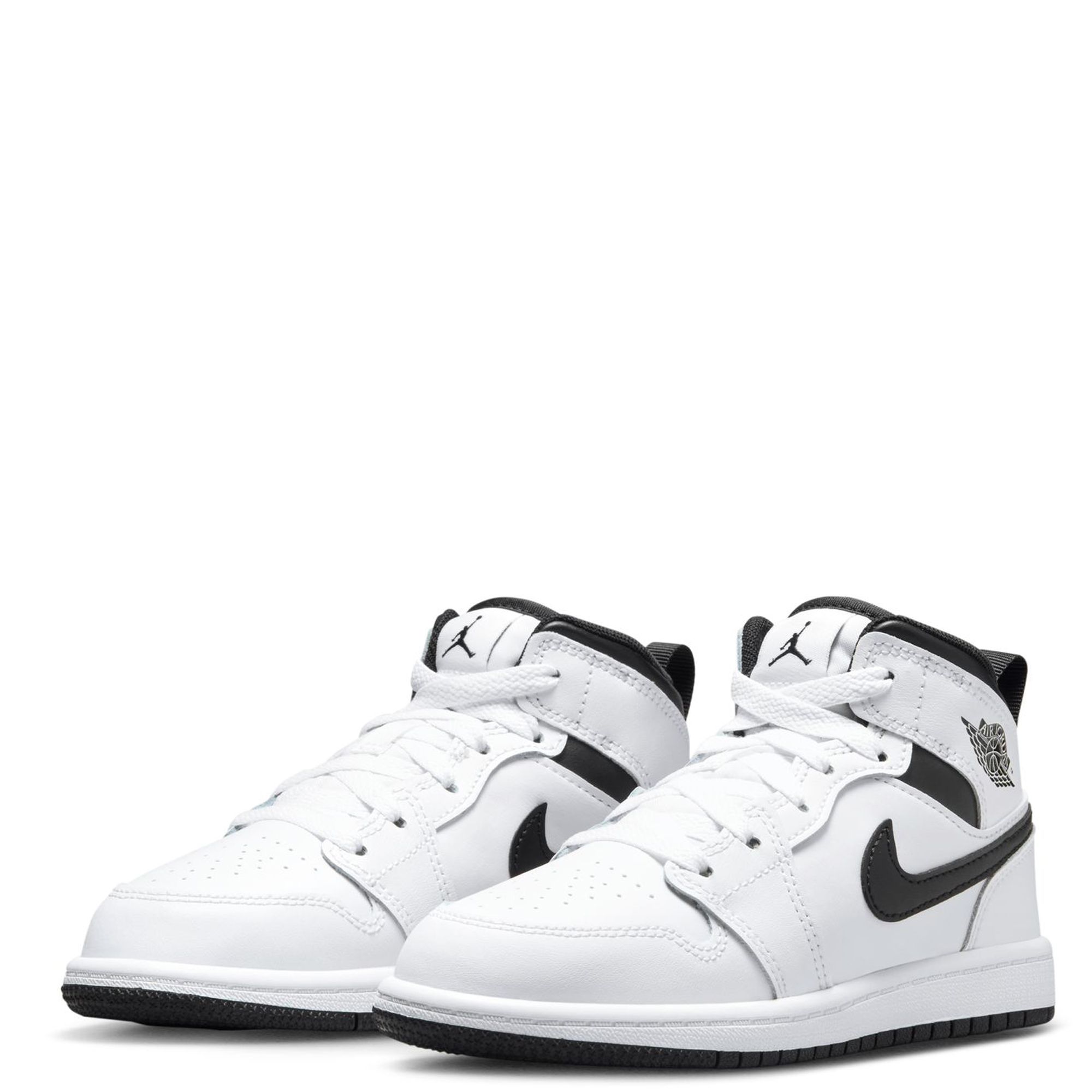 限定値下げ　Air Jordan 1 Mid (GS) 4Y ホワイト/ブラック JORDAN Pre-School 1 Mid DQ8424 132 - Shiekh