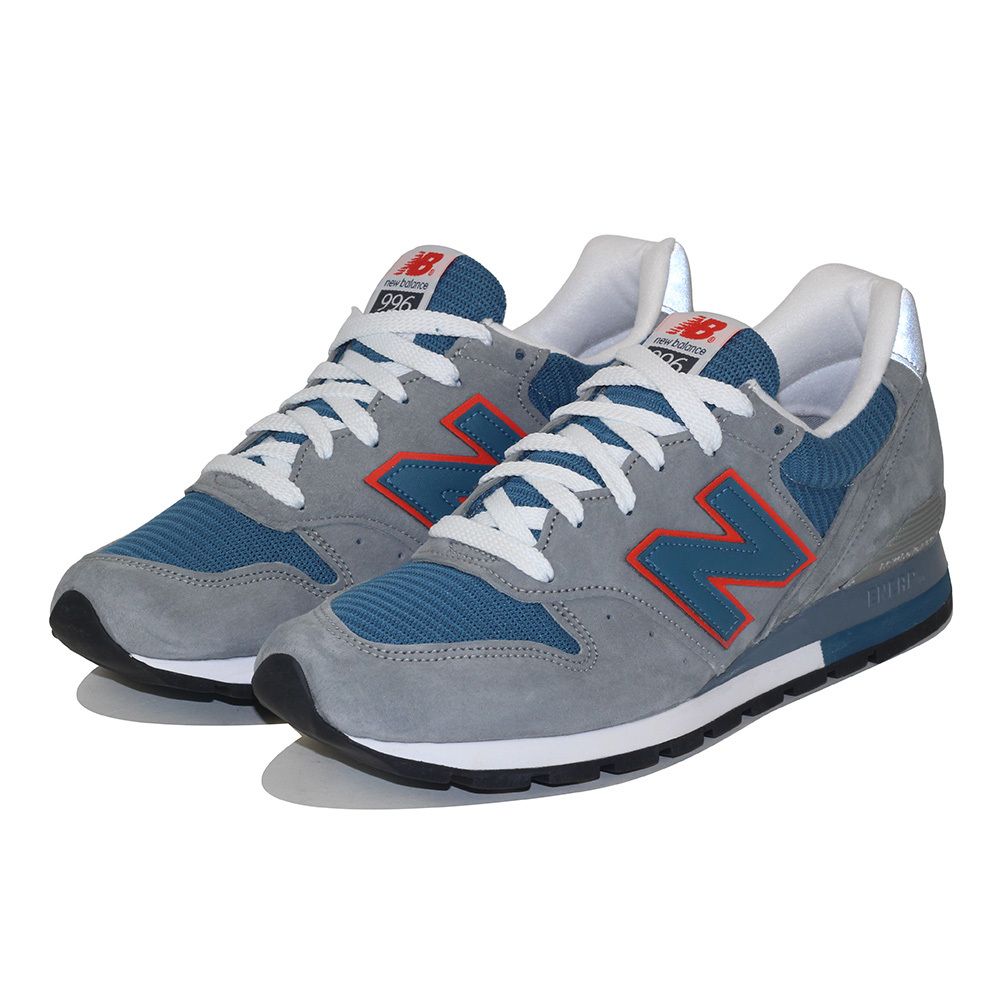 NEW BALANCE for Men: Made in the U.S.A 996 Grey Running Sneaker ...
