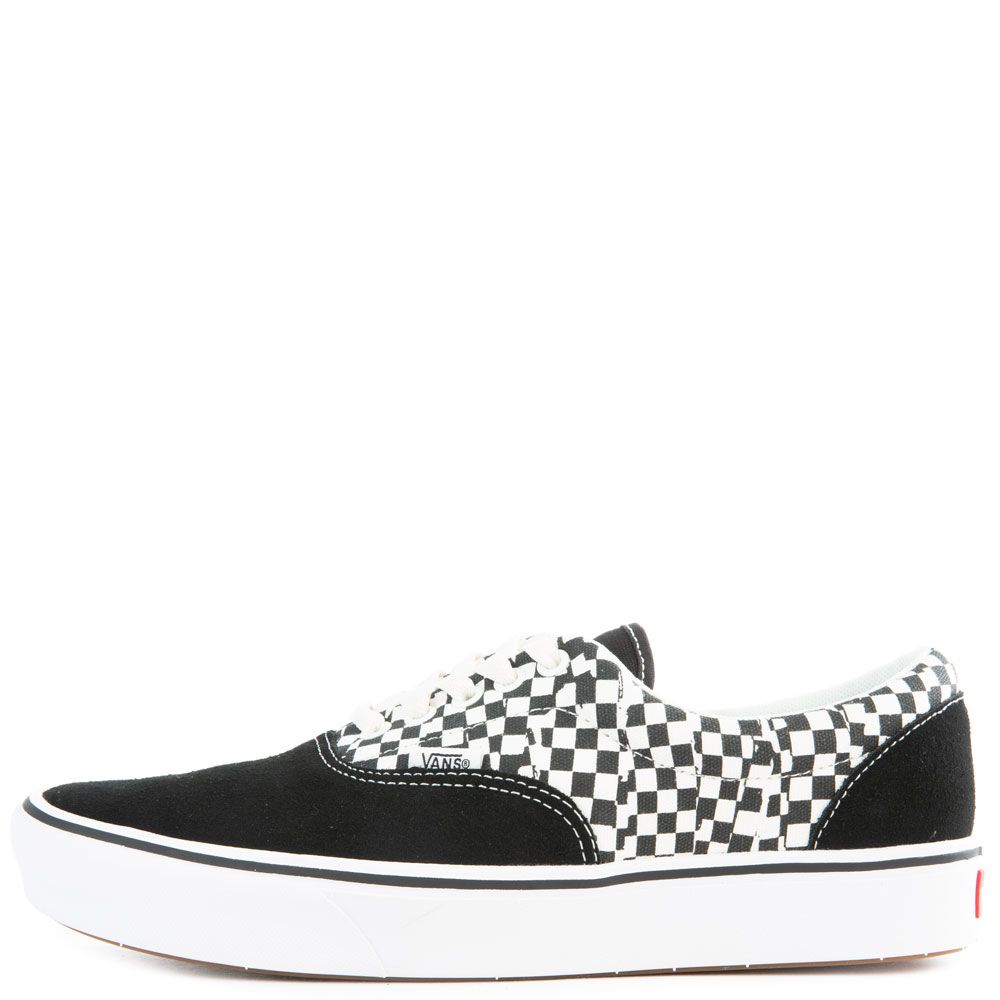 Vans Comfycush Era Mens 9.5 Checkerboard Black White Casual Skate Training Shoes Vans Vans Comfycush Era Mens 9.5 Checkerboard Black White  main image 4