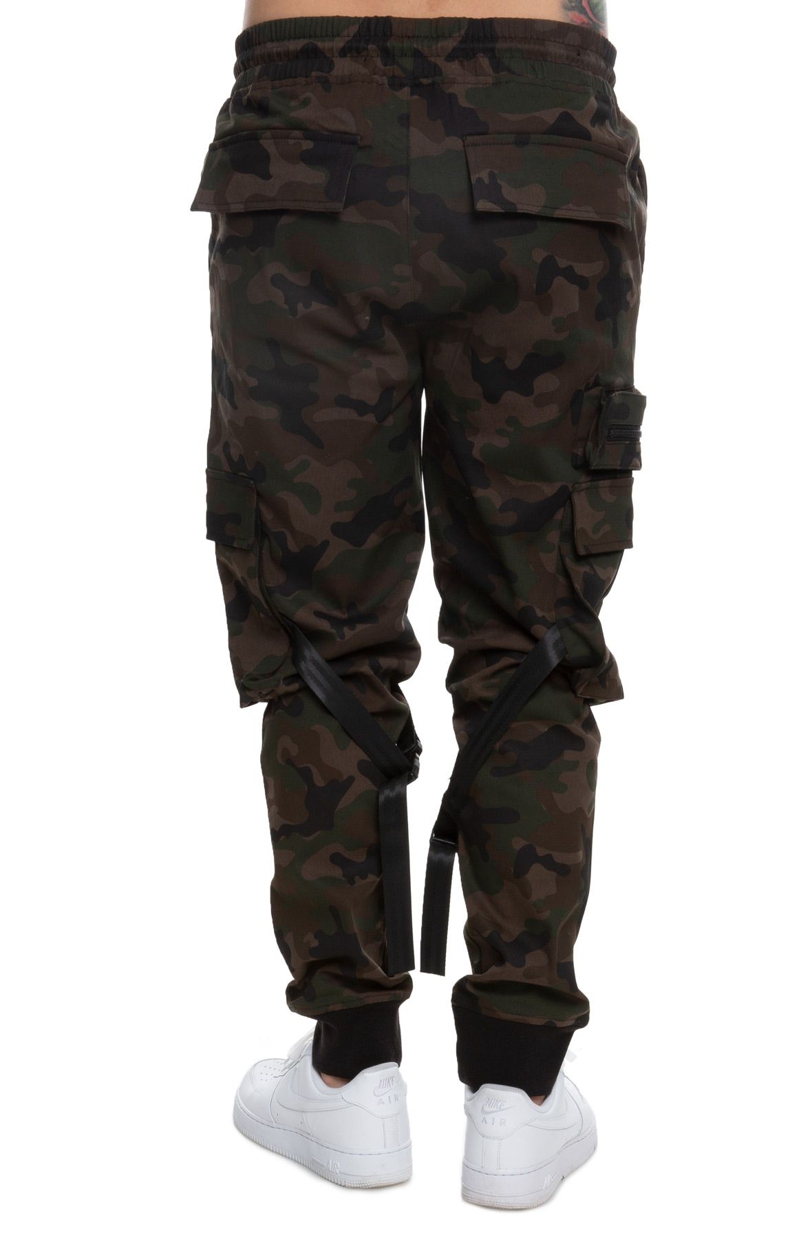 camo cargo joggers