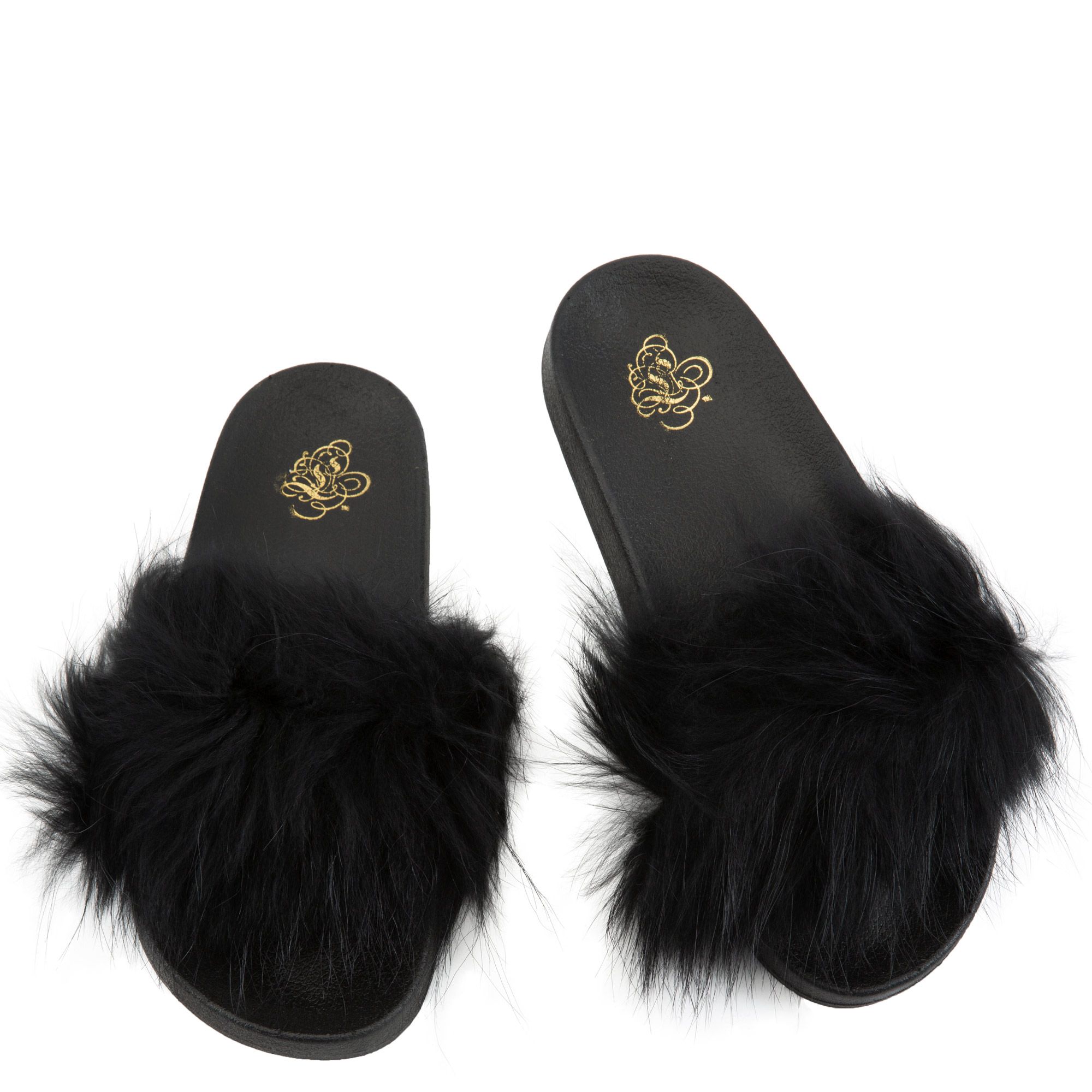 Liliana best sale fur slides