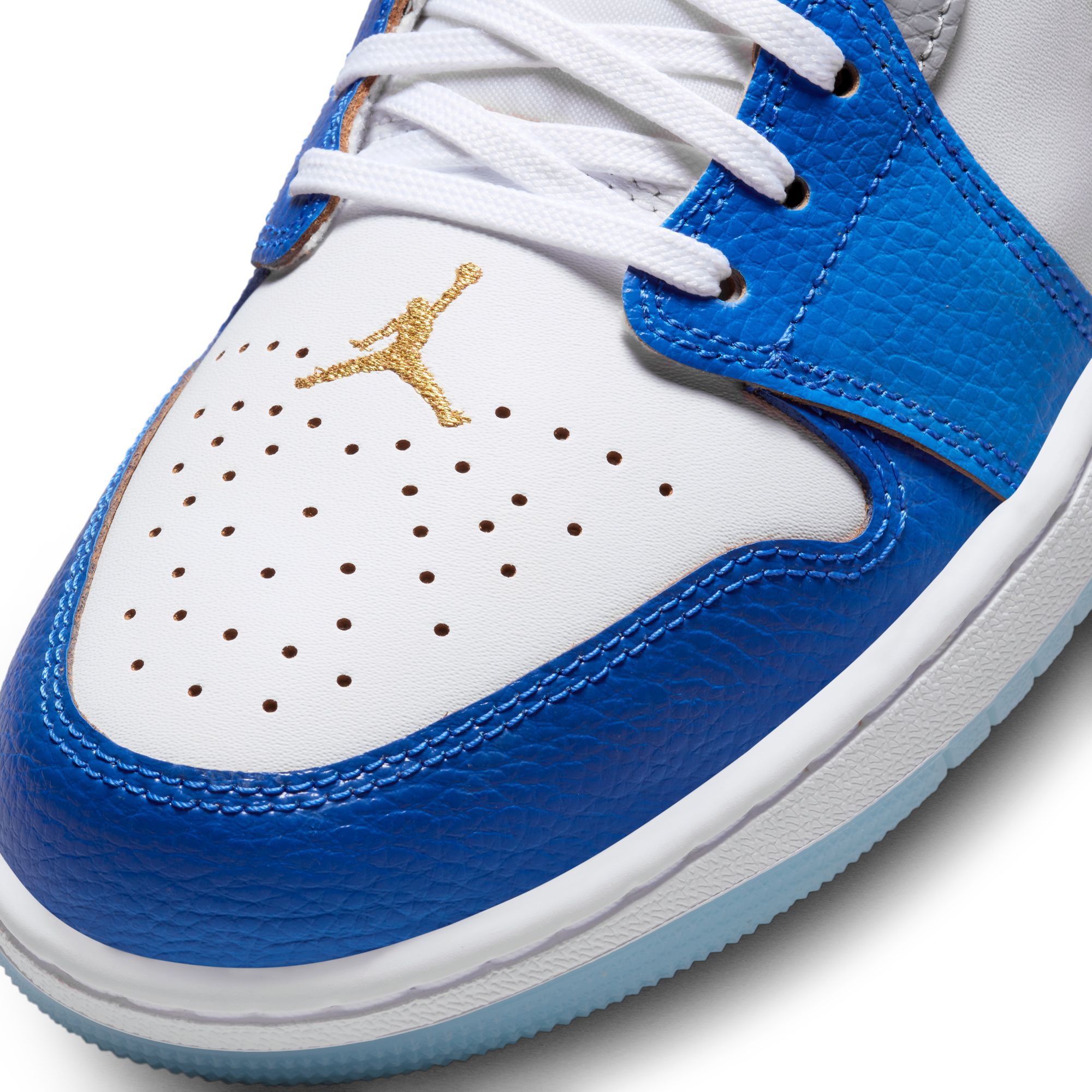 The Air Jordan 1 Low Returns In Star Blue