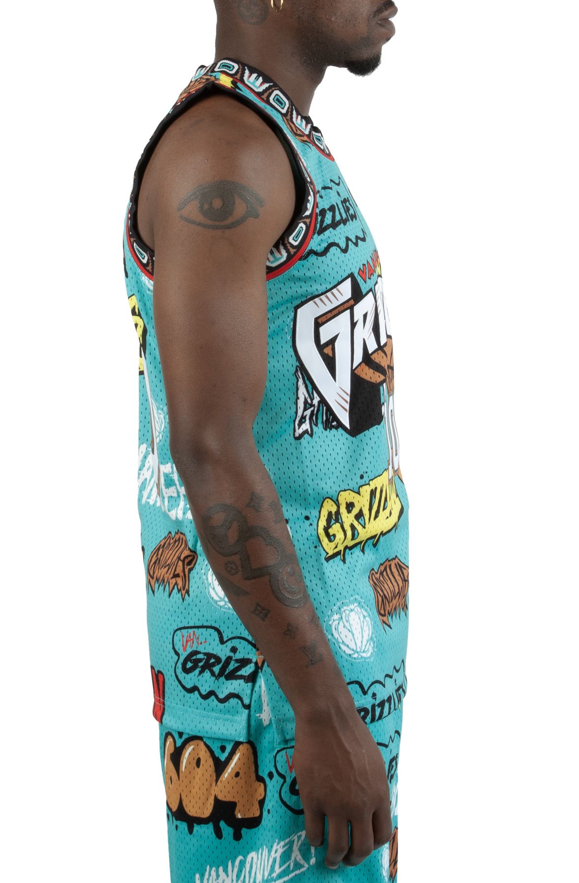 MITCHELL AND NESS NBA Slap Sticker Grizzlies Swingman Jersey