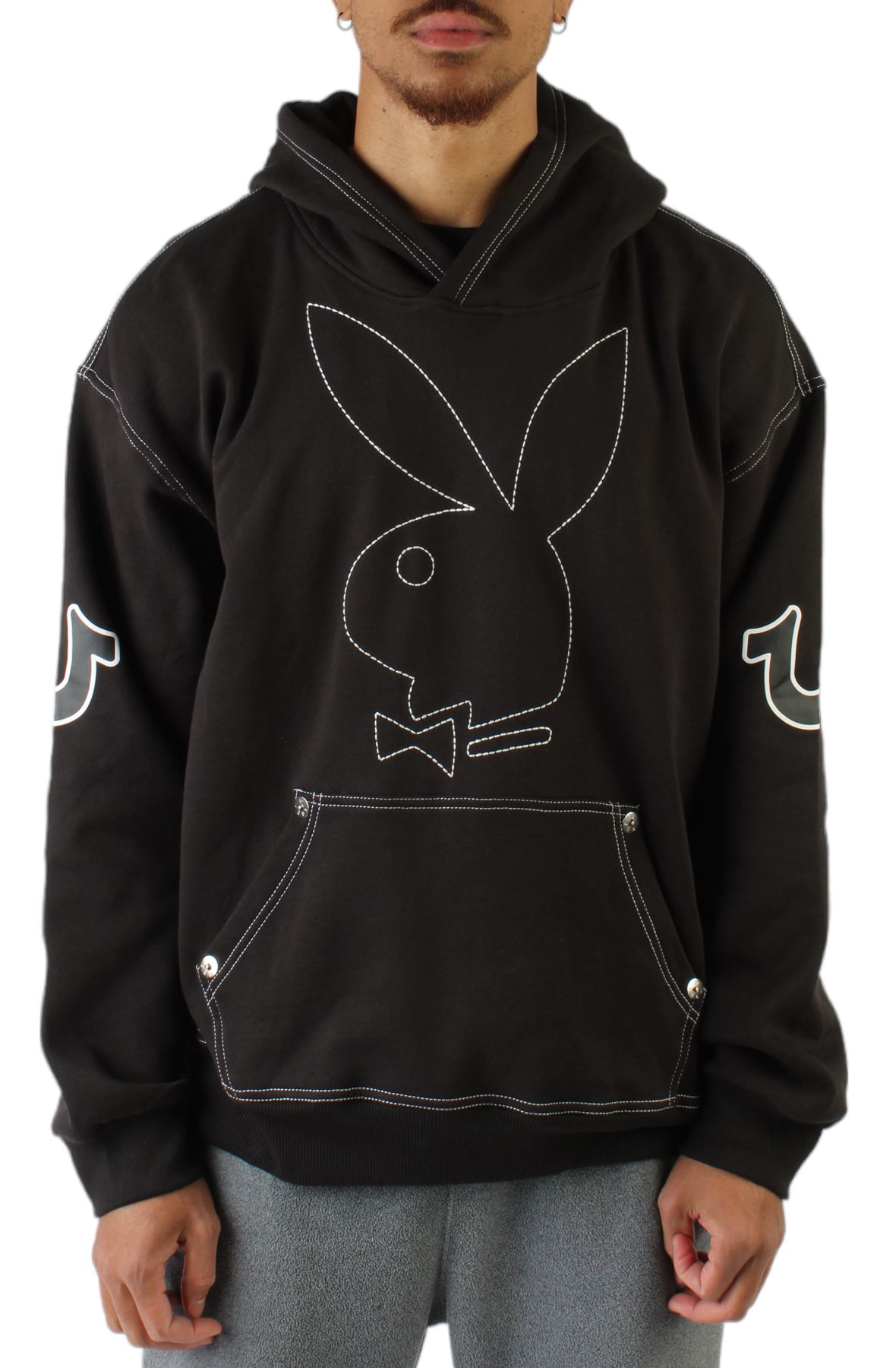 TRUE RELIGION Playboy X True Religion Relaxed Hoodie 108268