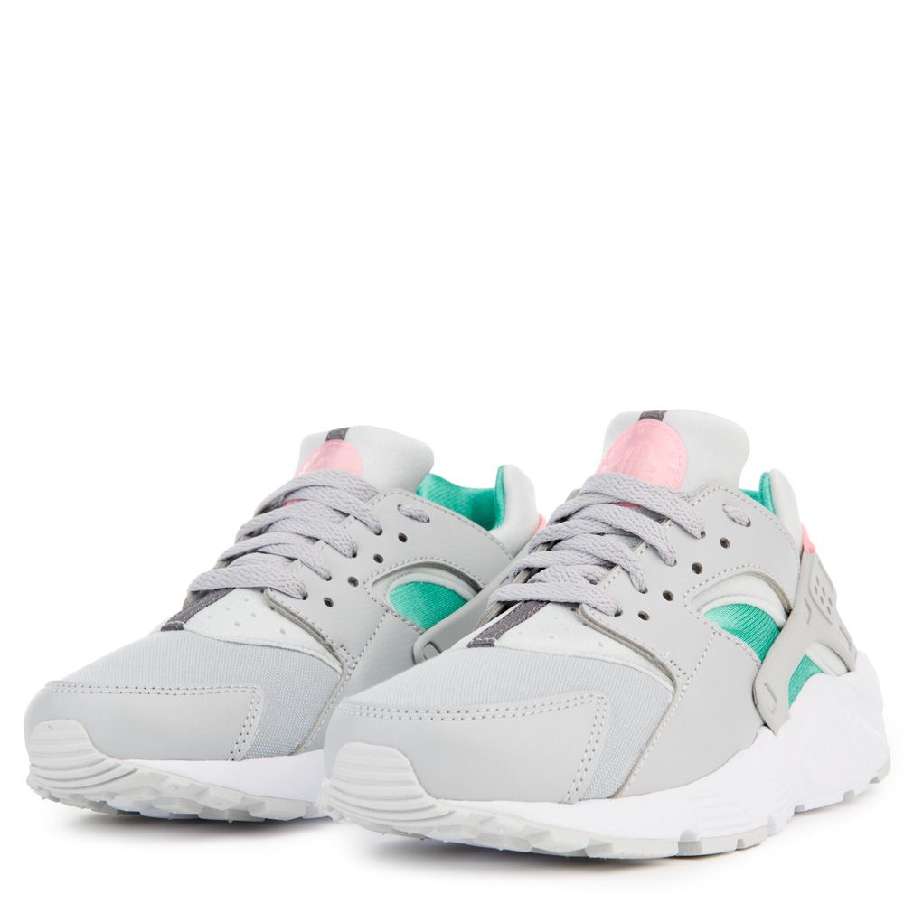 nike huarache wolf grey sunset pulse