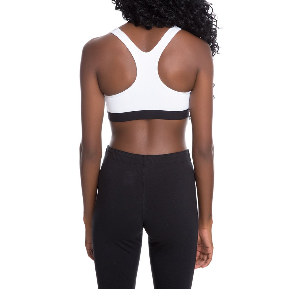 Nike Womens Pro Classic Padded Sports Bra White/Black 823312-100 Size Large  : : Fashion