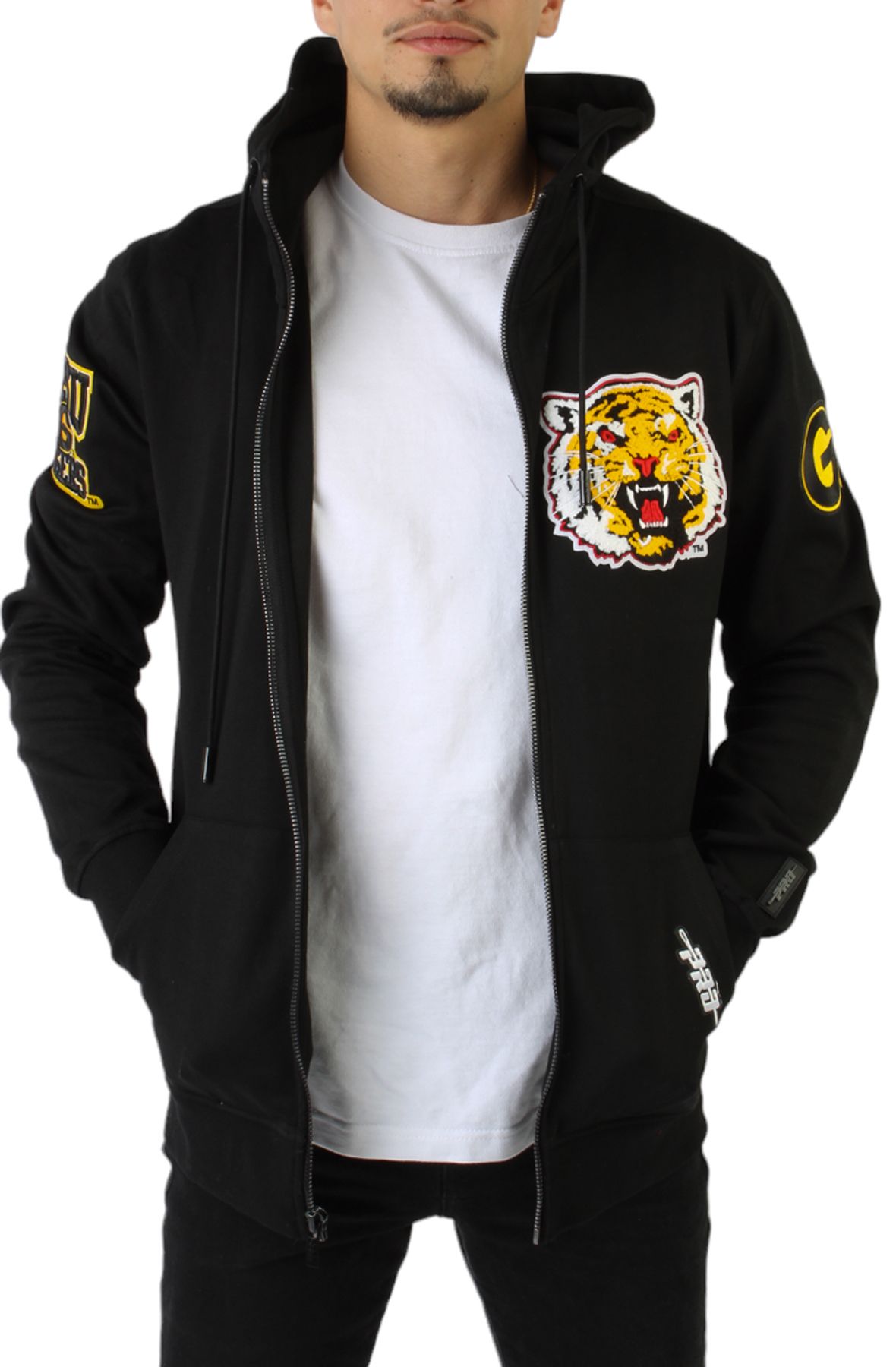 PRO STANDARD Grambling Zip Hoodie CGS570167BLK Shiekh