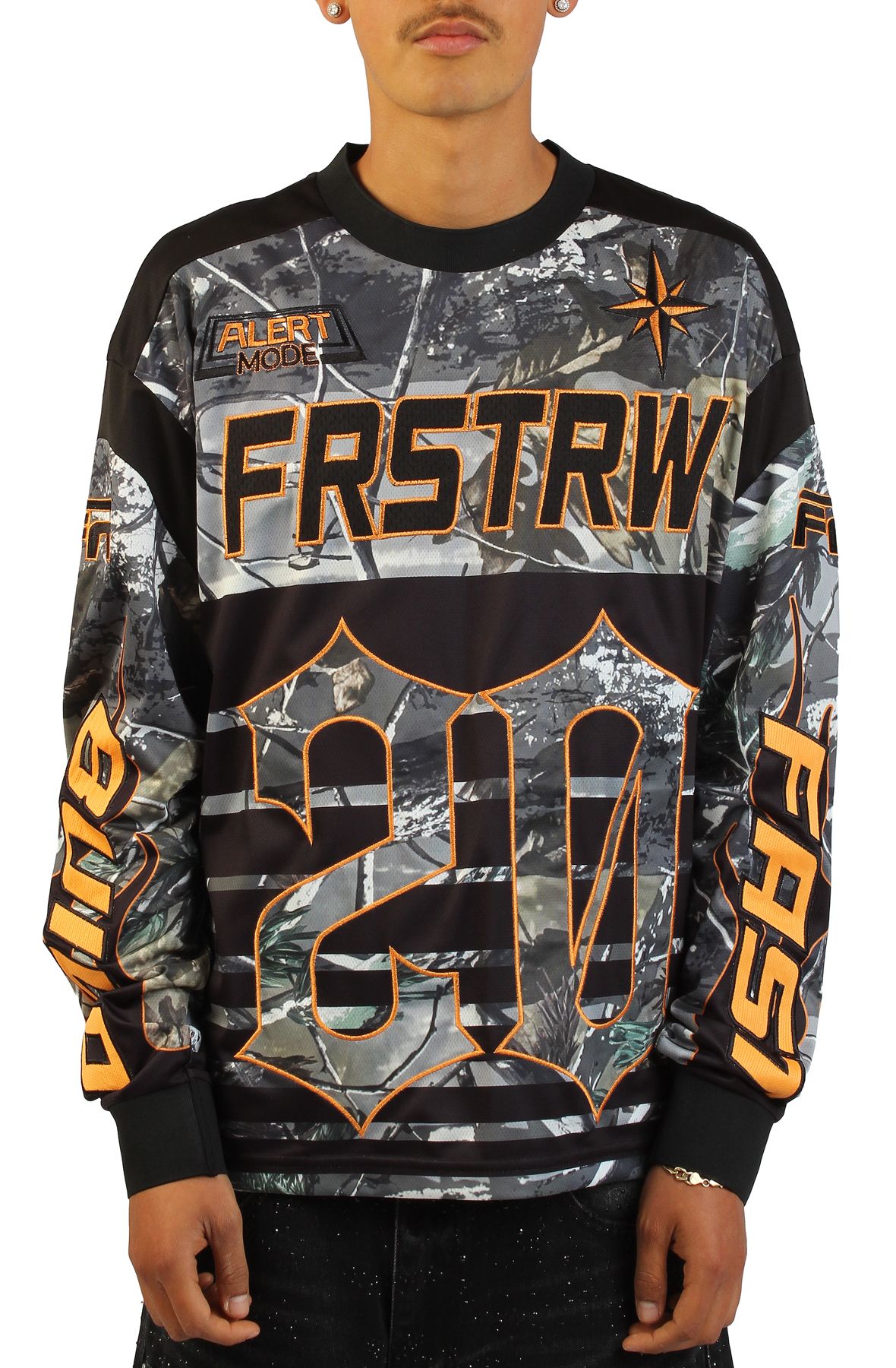FIRST ROW Stadium Racing Jersey FRR0014B-CAMO - Shiekh