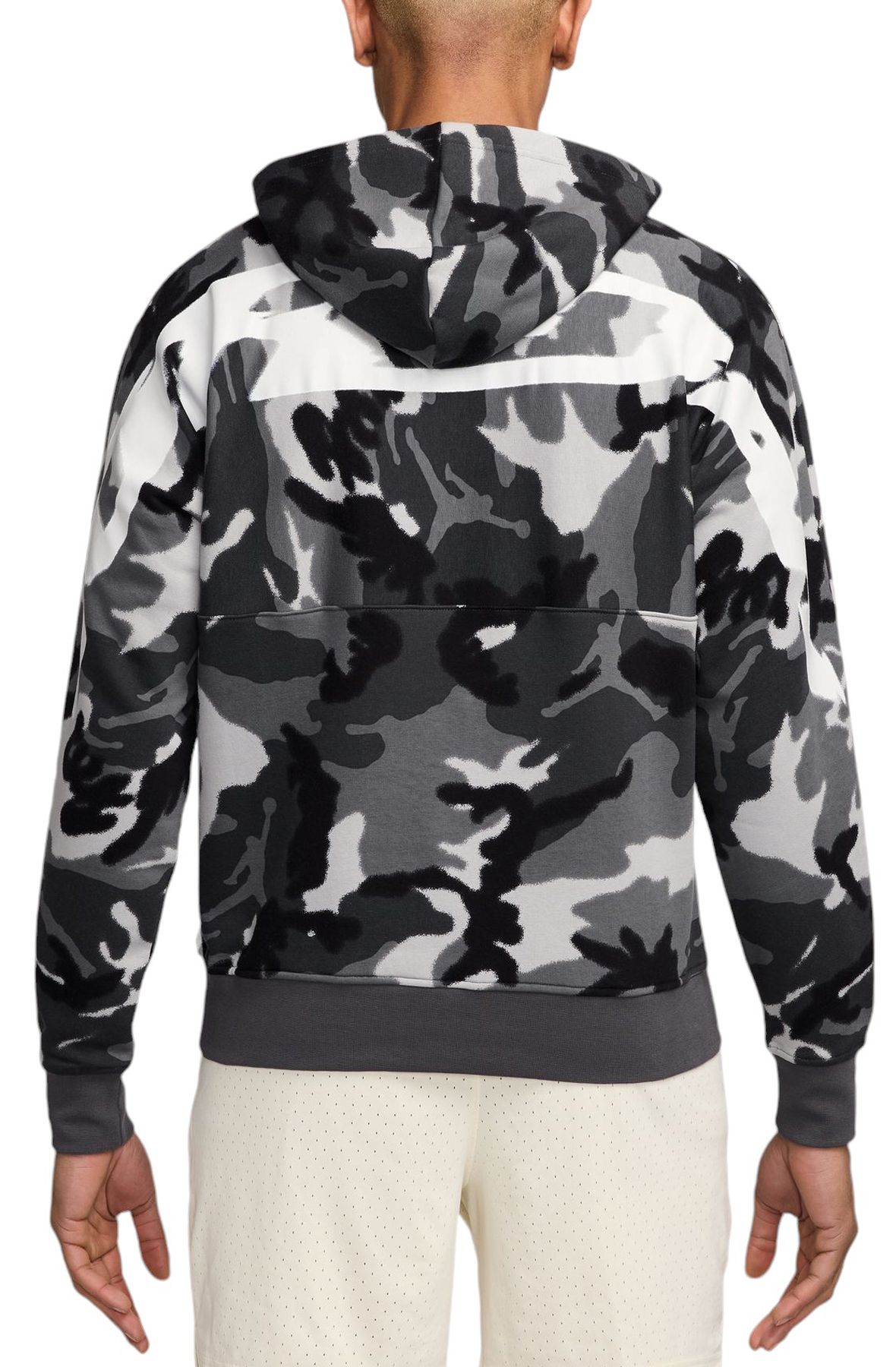JORDAN MVP Camo Pullover Hoodie FV7434 010 - Shiekh