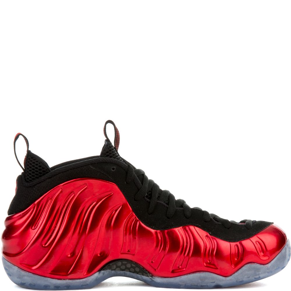 red black and white foamposite