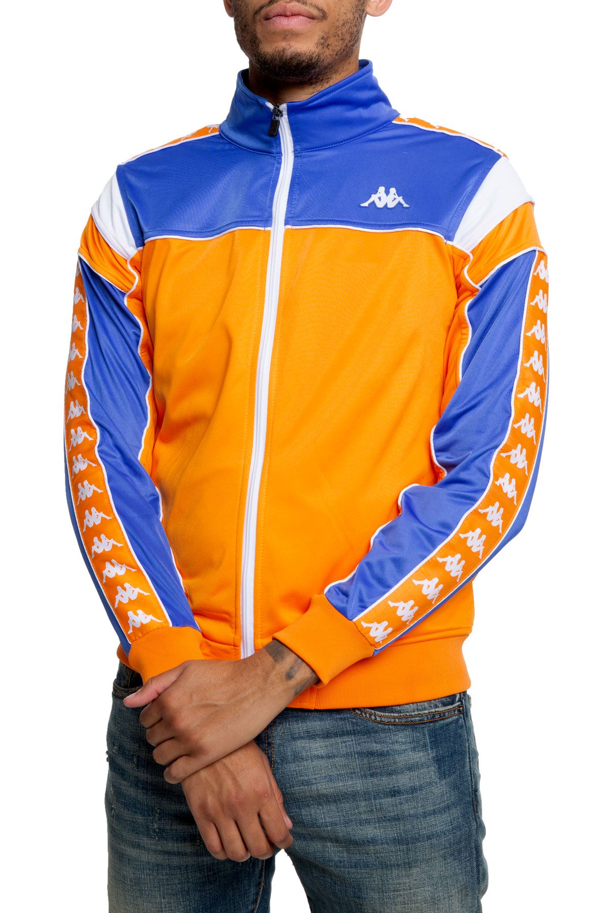 blue kappa track jacket
