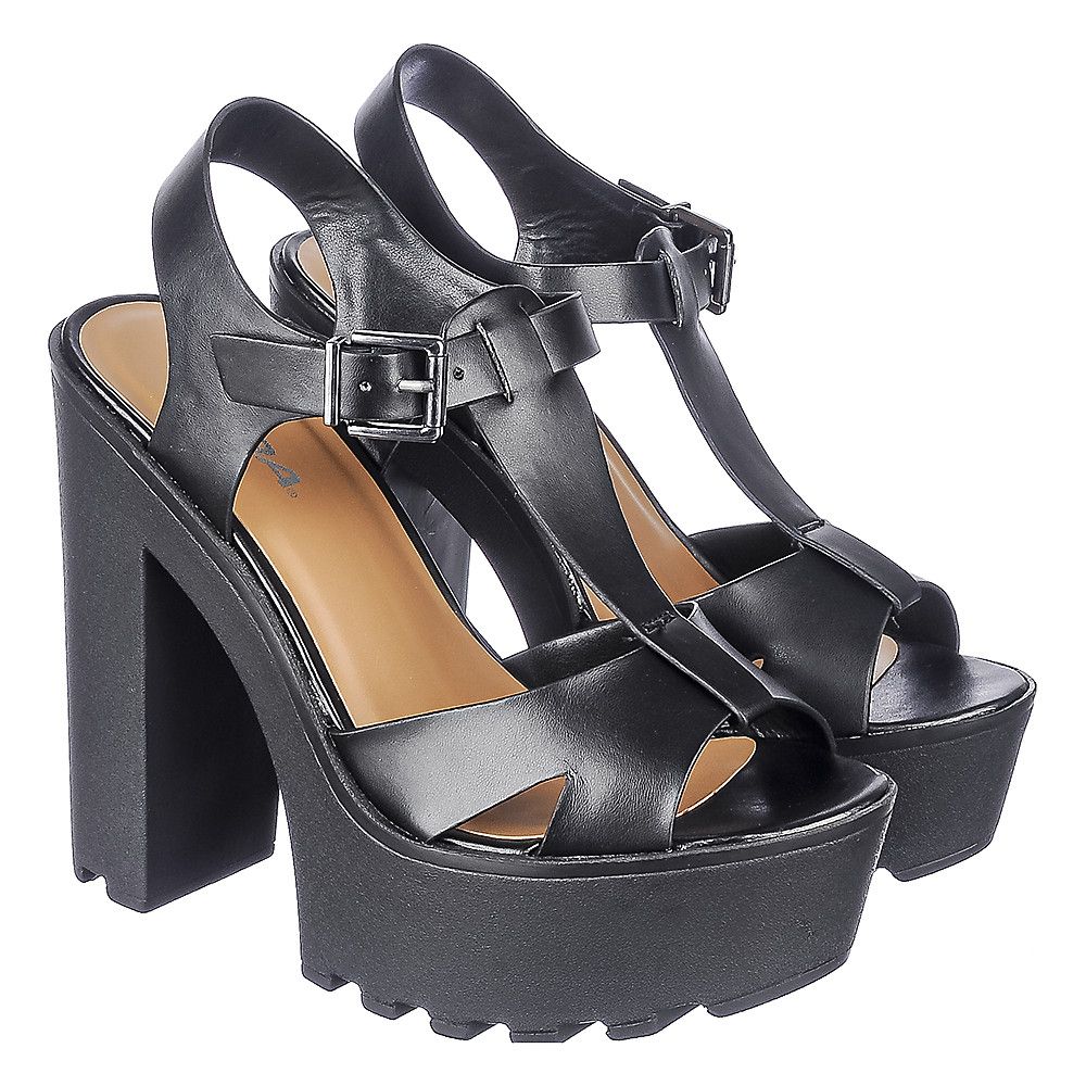 SHIEKH Women's LabS High Heel Sandal FD LABS/ALL BLACK Shiekh