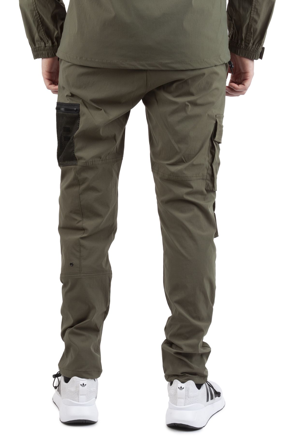 ORIGINAL FABLES BKS Utility Cargo Jogger Pants P304-OLV - Shiekh