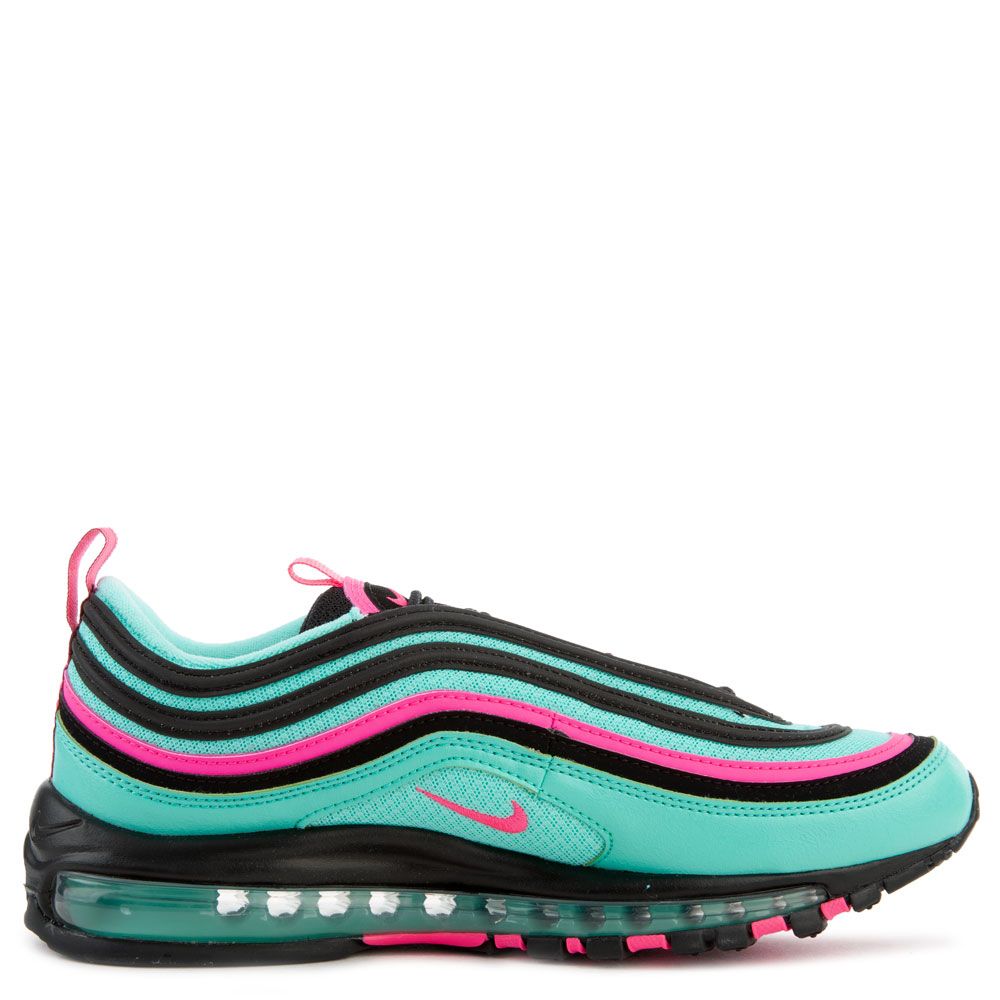 white pink and turquoise air max 97