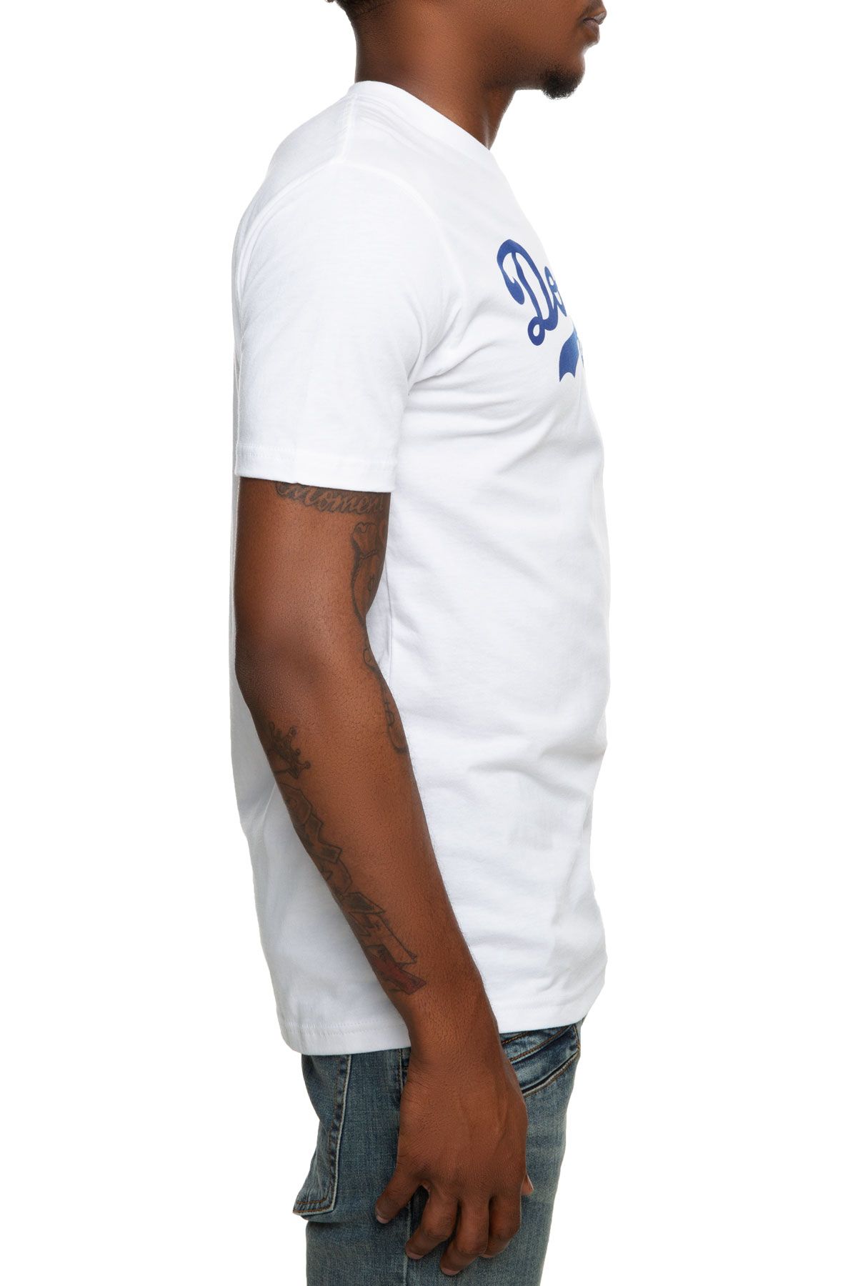 Mens Dodger Dogs T-Shirt White, Mitchell & Ness Graphics & Tees