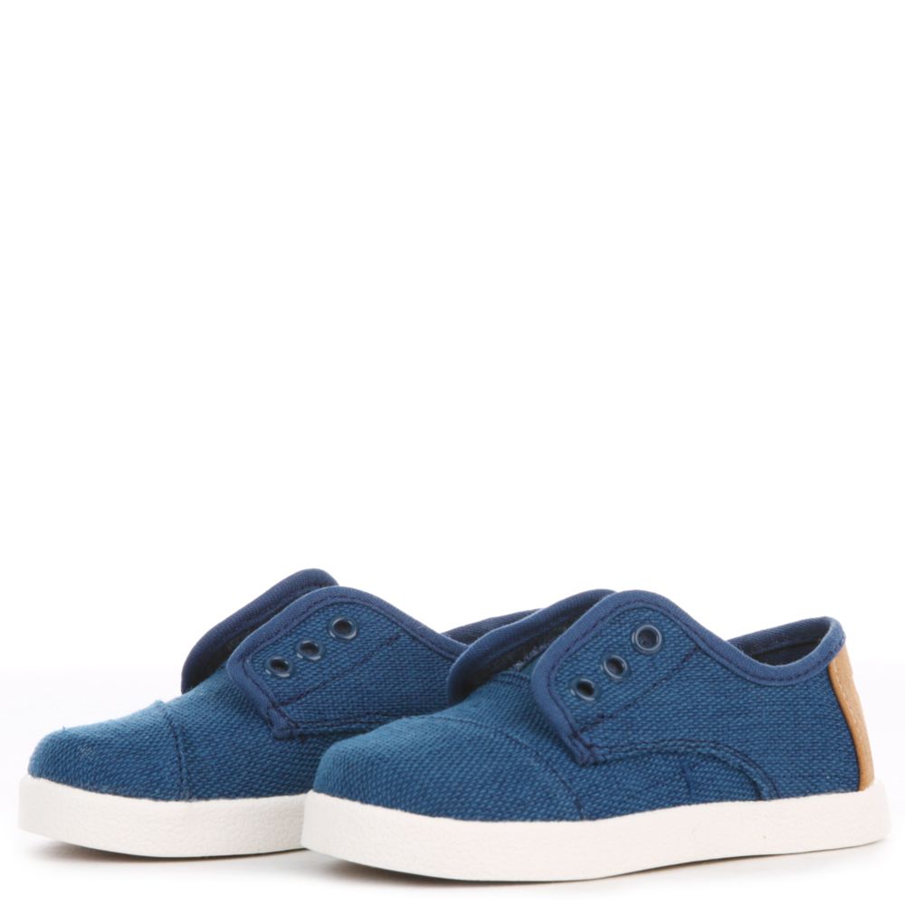 TOMS Toms for Toddlers Deep Ocean Burlap Paseo Sneaker 10009776 Shiekh