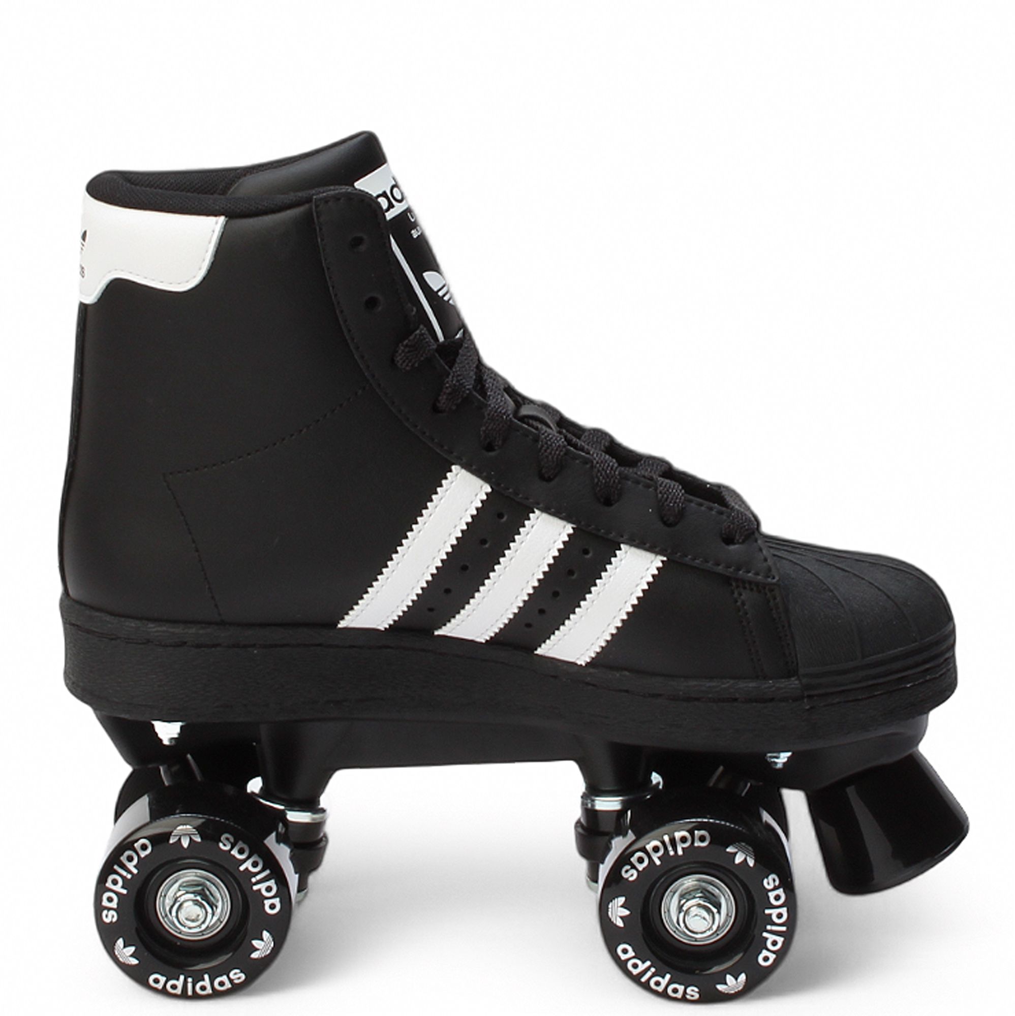 ◆adidas◆ Superstar 82 roller skates silver black JH5522 adidas Women's Superstar 82 Roller Skates Silver/Black