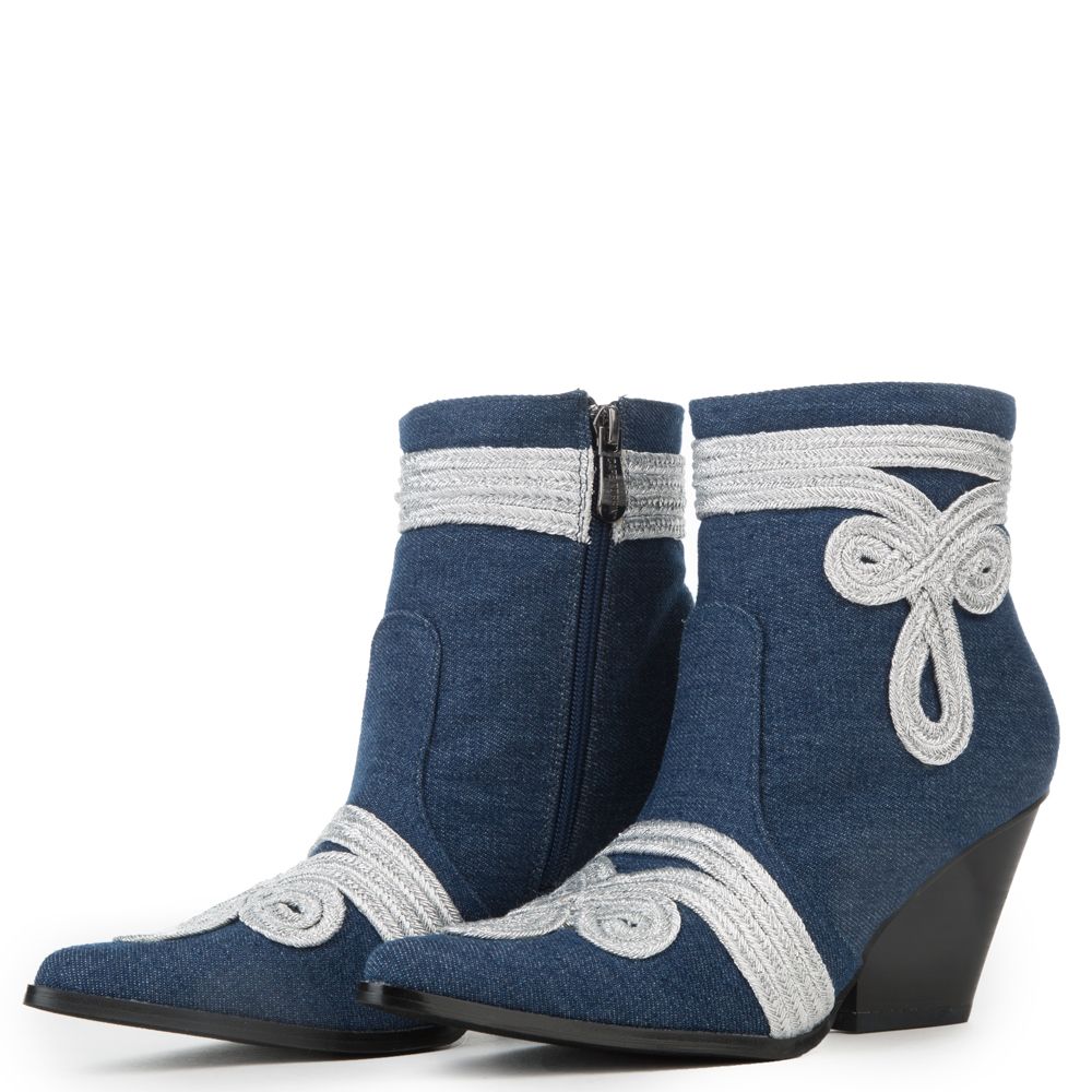 cape robbin denim boots
