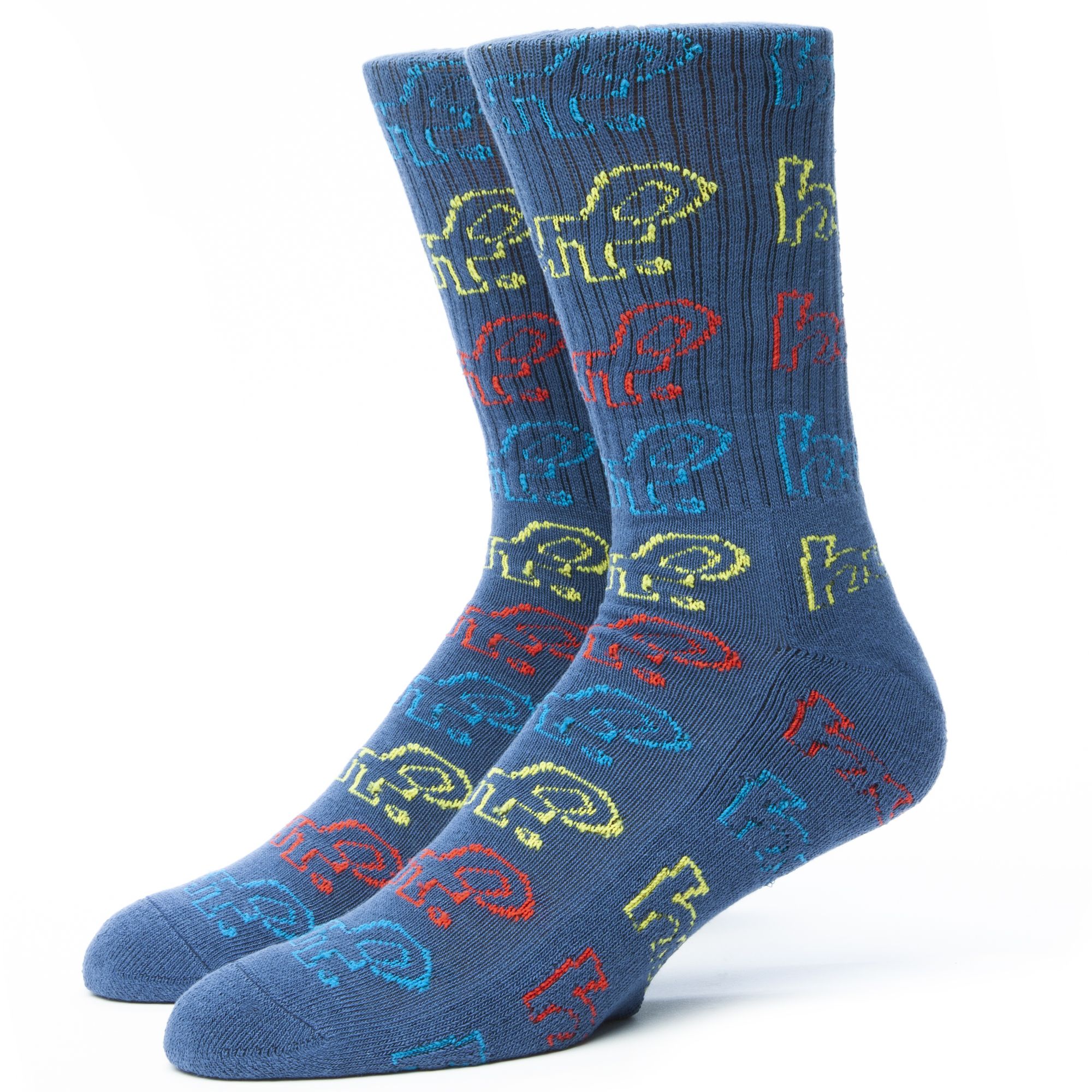 HUF Drop Out Socks SK00641-NAVY - Shiekh