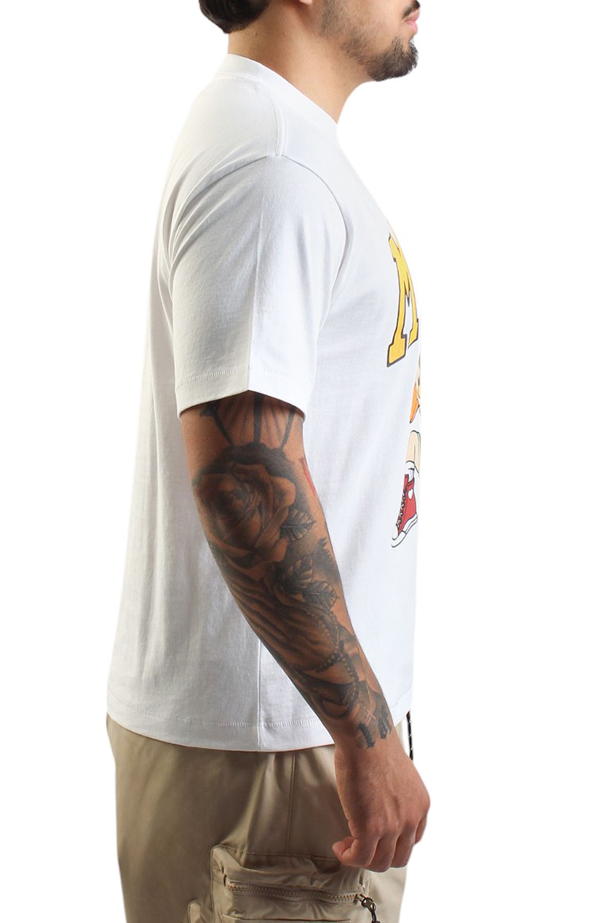 ◇LENINA◇ BETTY city print Tshirt_WHITE MARKET Betty Boop Racing T-Shirt MKT25Q2-SS0524WHT - Shiekh