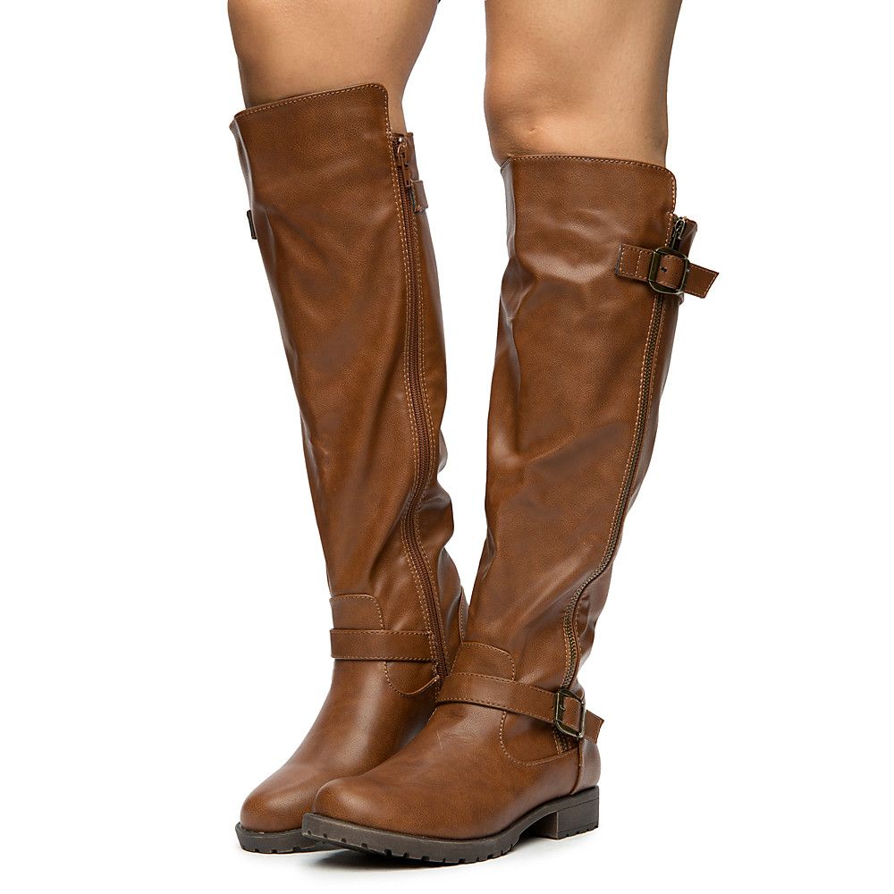 BAMBOO Monterey Riding Boots JPM MONTEREY-68S CHNBNH - Shiekh