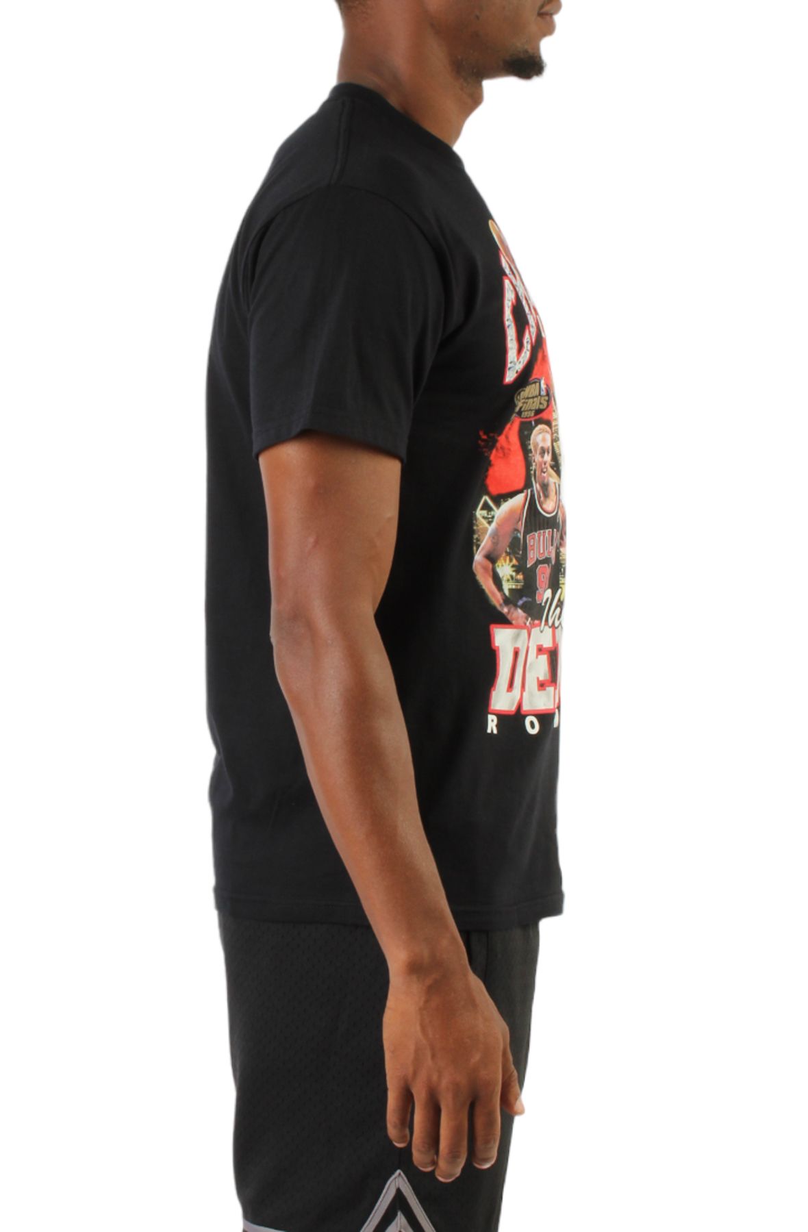 Mitchell & Ness T-shirt Chicago Bulls black HWC Team Logo Traditional