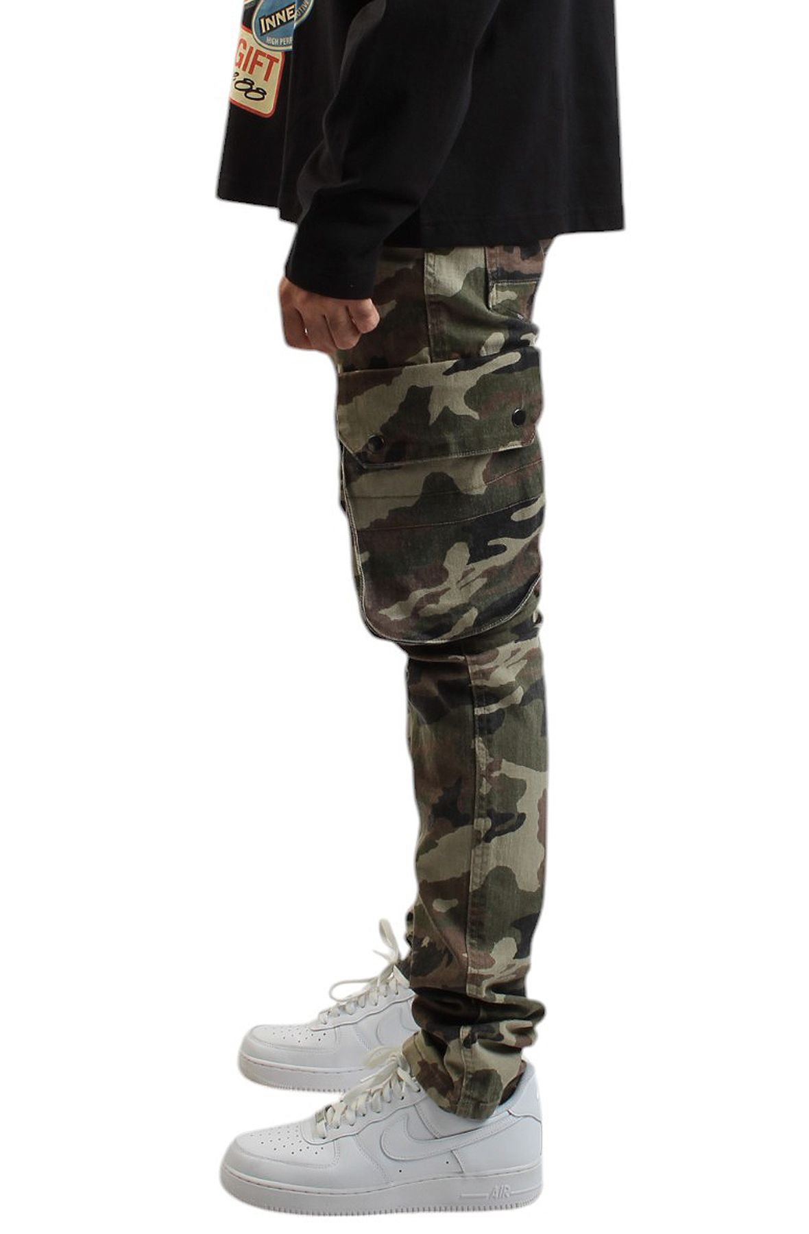 【MUCENT】CRIEFF CAMO POLY CARGO PANTS★男女共用★追跡付 Aylin Camo pant | Scarf Brothers