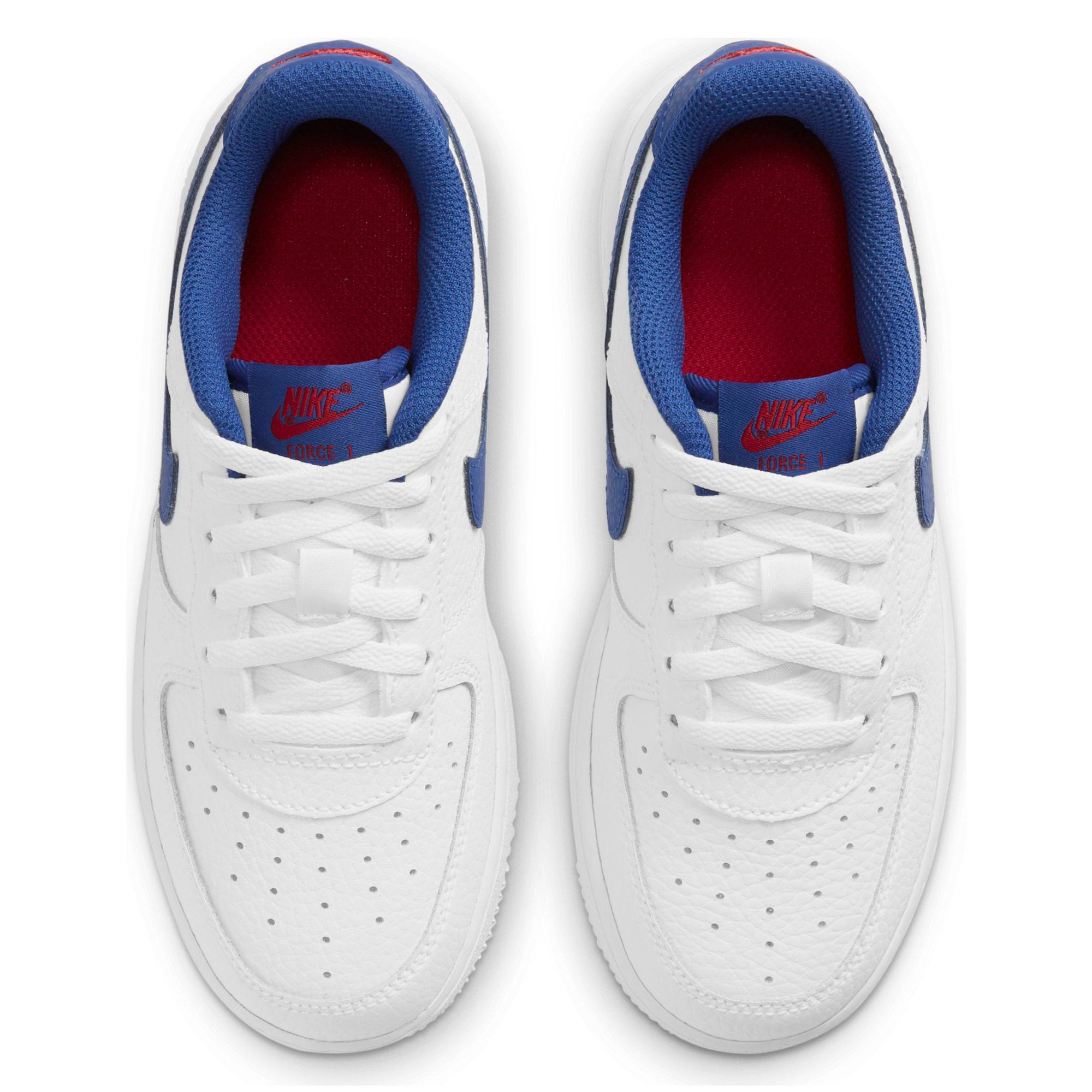 Nike Air Force 1 '07 LV8 University Red/White-Deep Royal Blue