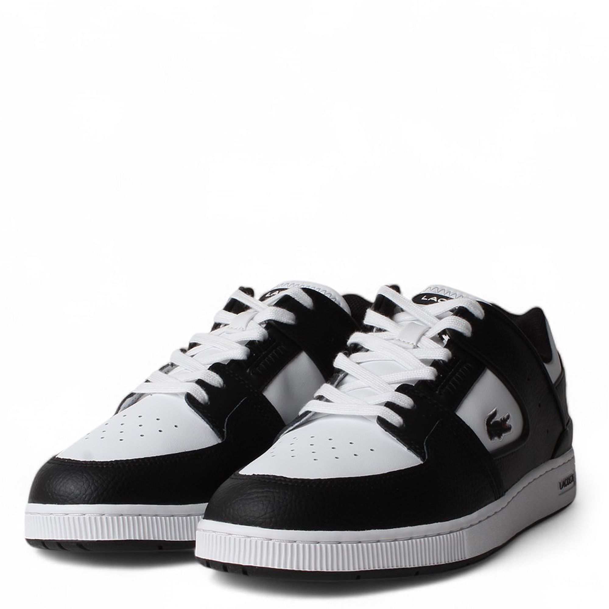 On Court-T Black/White Lサイズ(メンズ) 美品 LACOSTE APPAREL Court Cage 48SMA0016-312 - Shiekh