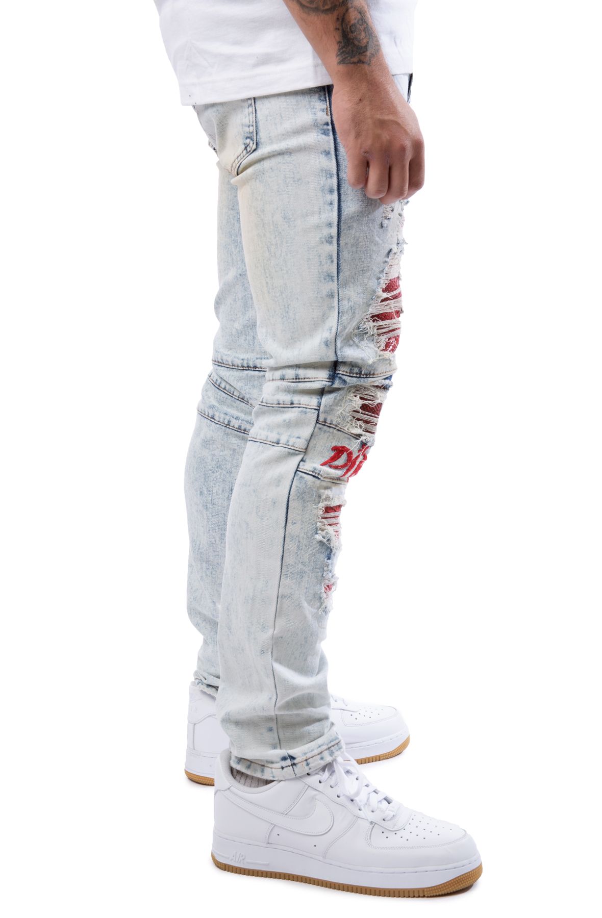 JUDGMENT DAY RIPPED JEANS MNA1-014