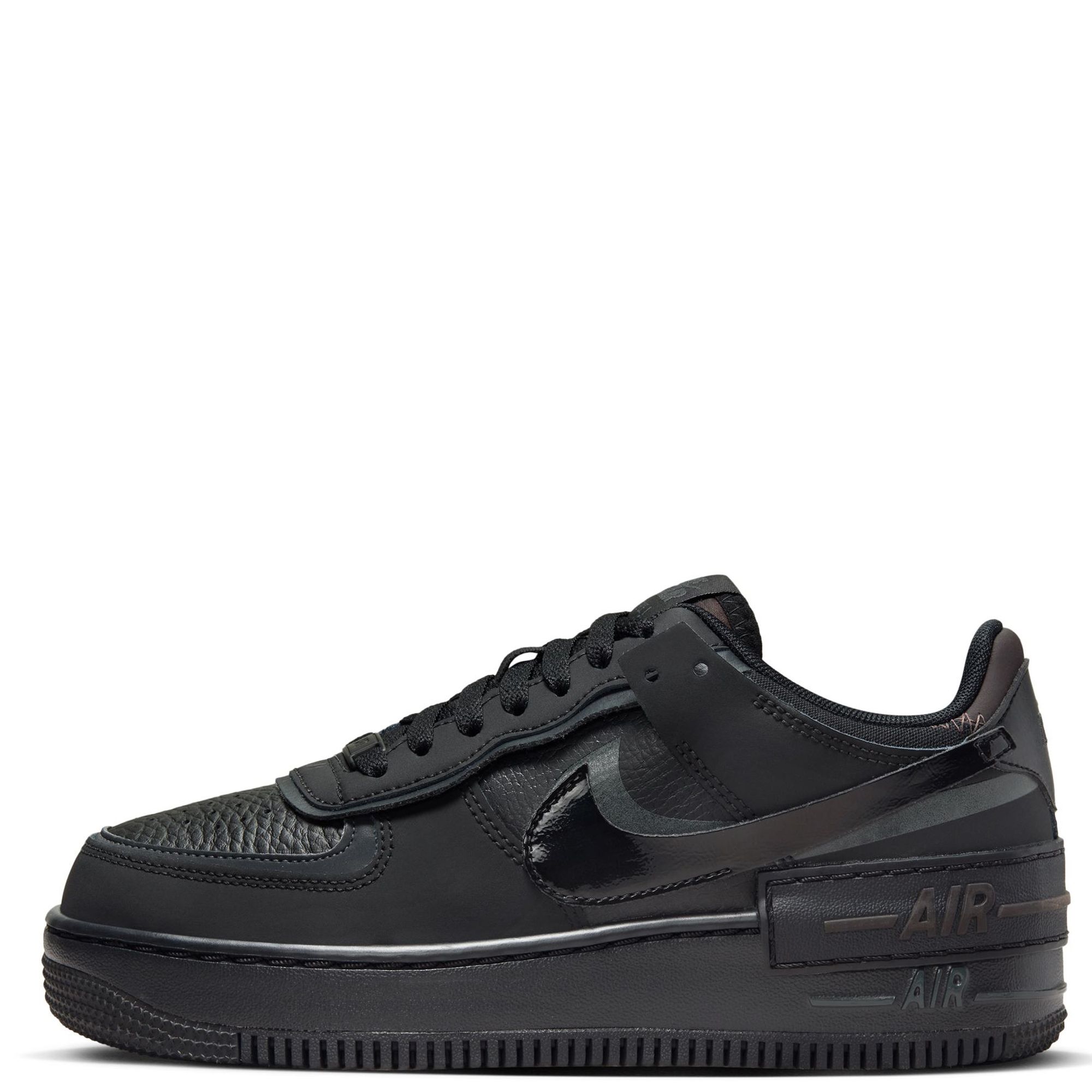 Nike Women's Air Force 1 Shadow Shoes in Black, Size: 7.5 | FB7582-001