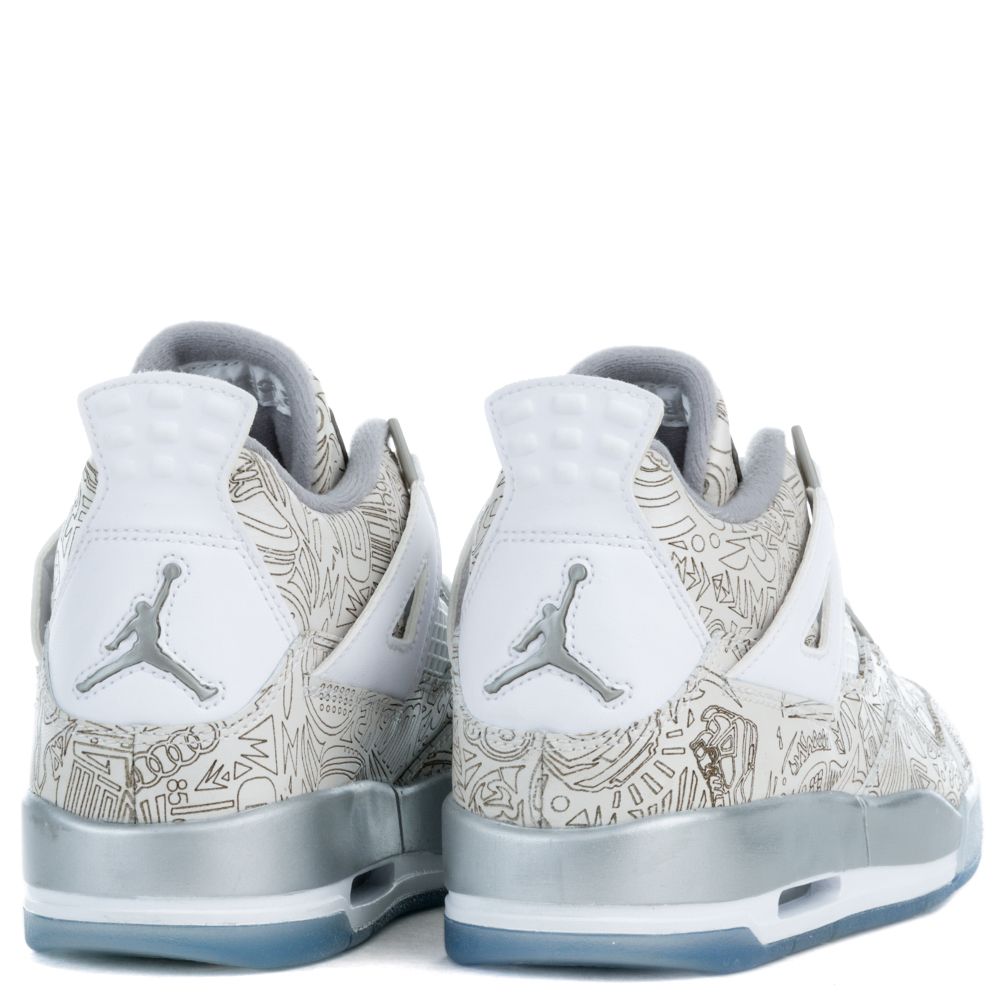 JORDAN AIR JORDAN 4 RETRO LASER BG 705334 105 - Shiekh