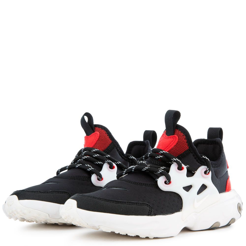 nike react presto black phantom university red