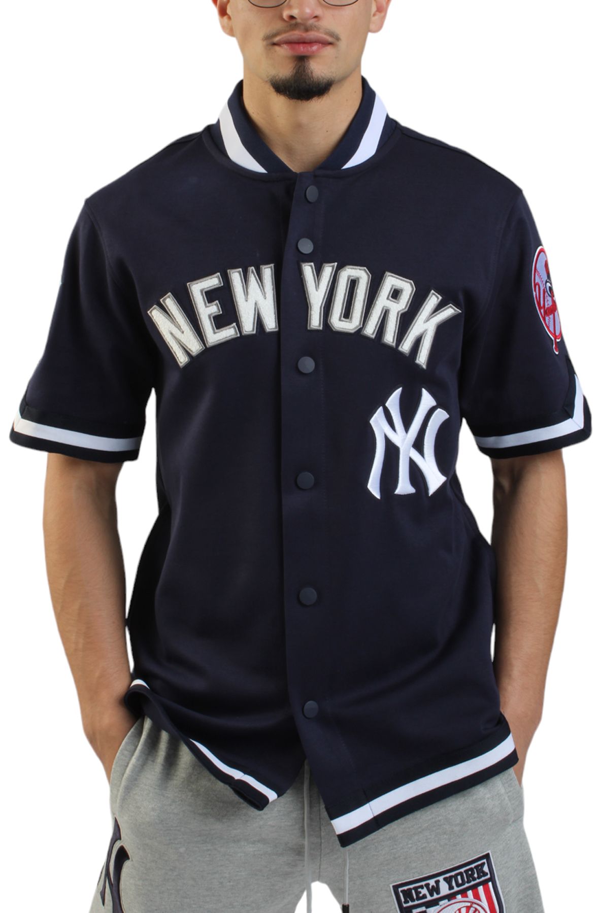 Yankees warm on sale up shirt