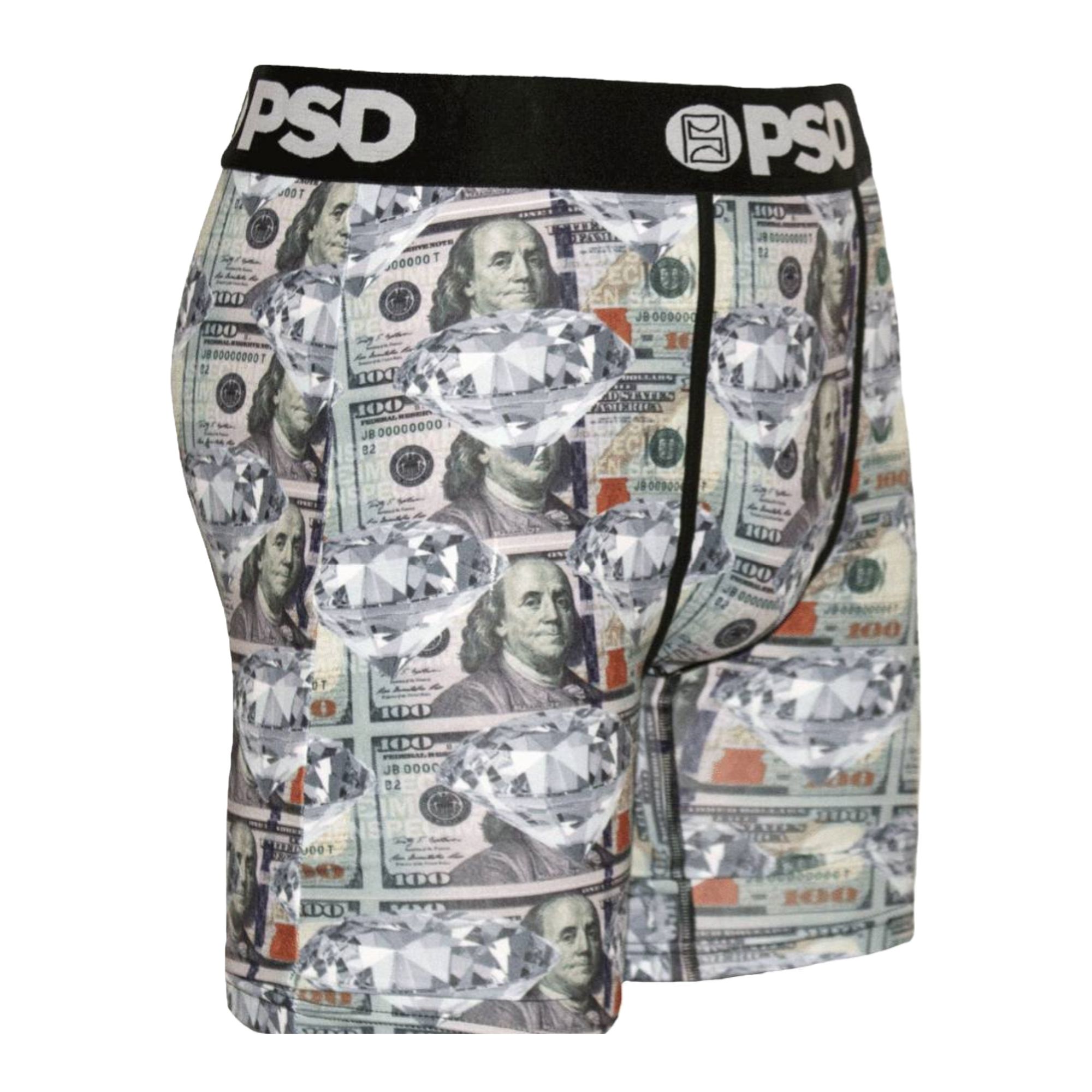 PSD Women's Money Diamond - Thong Underwear,Green