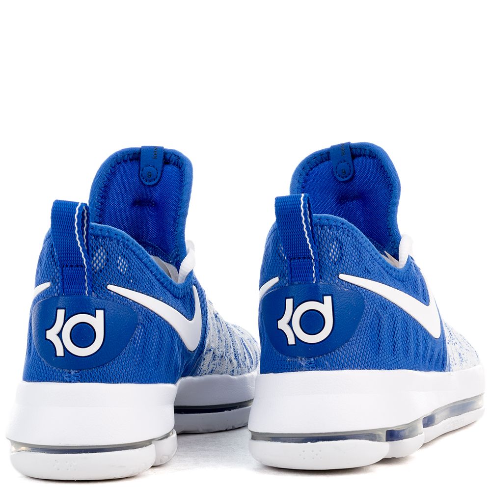 blue and white kd 9